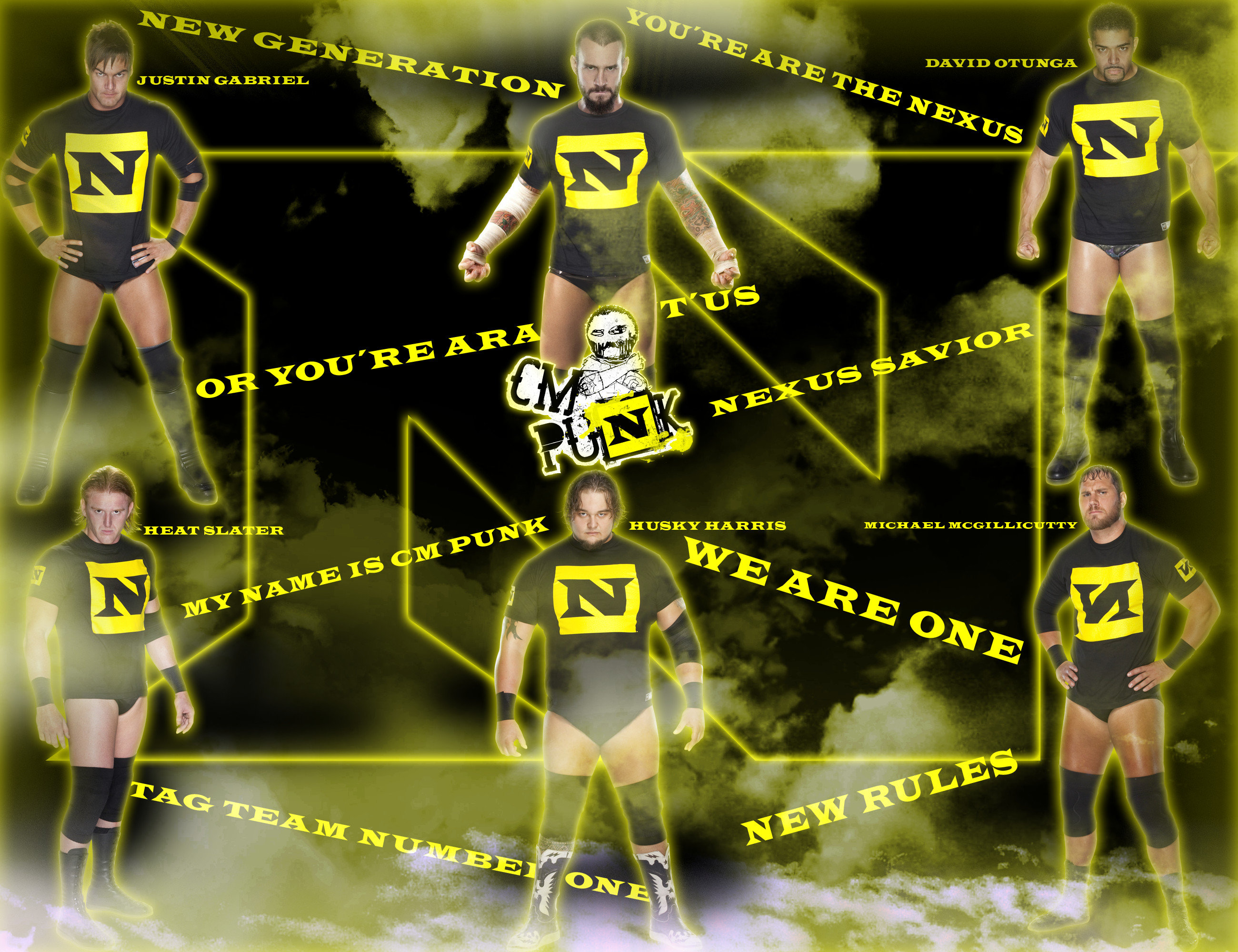 … DecadeofSmackdownV3 Cm Punk new leader The nexus by DecadeofSmackdownV3