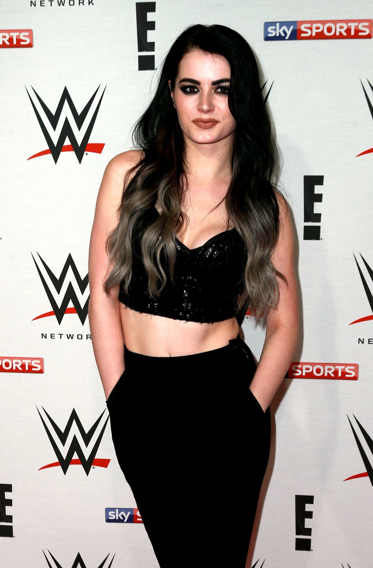 Paige WWE Preshow Party at the O2 Arena in London 4 / 18 / 2016