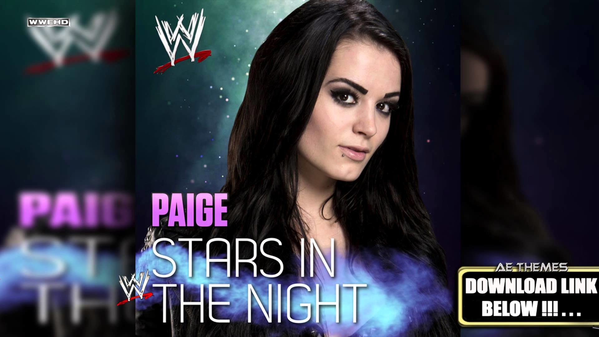 WWE: "Stars In The Night" (Paige) Theme Song + AE (Arena Effect) – YouTube