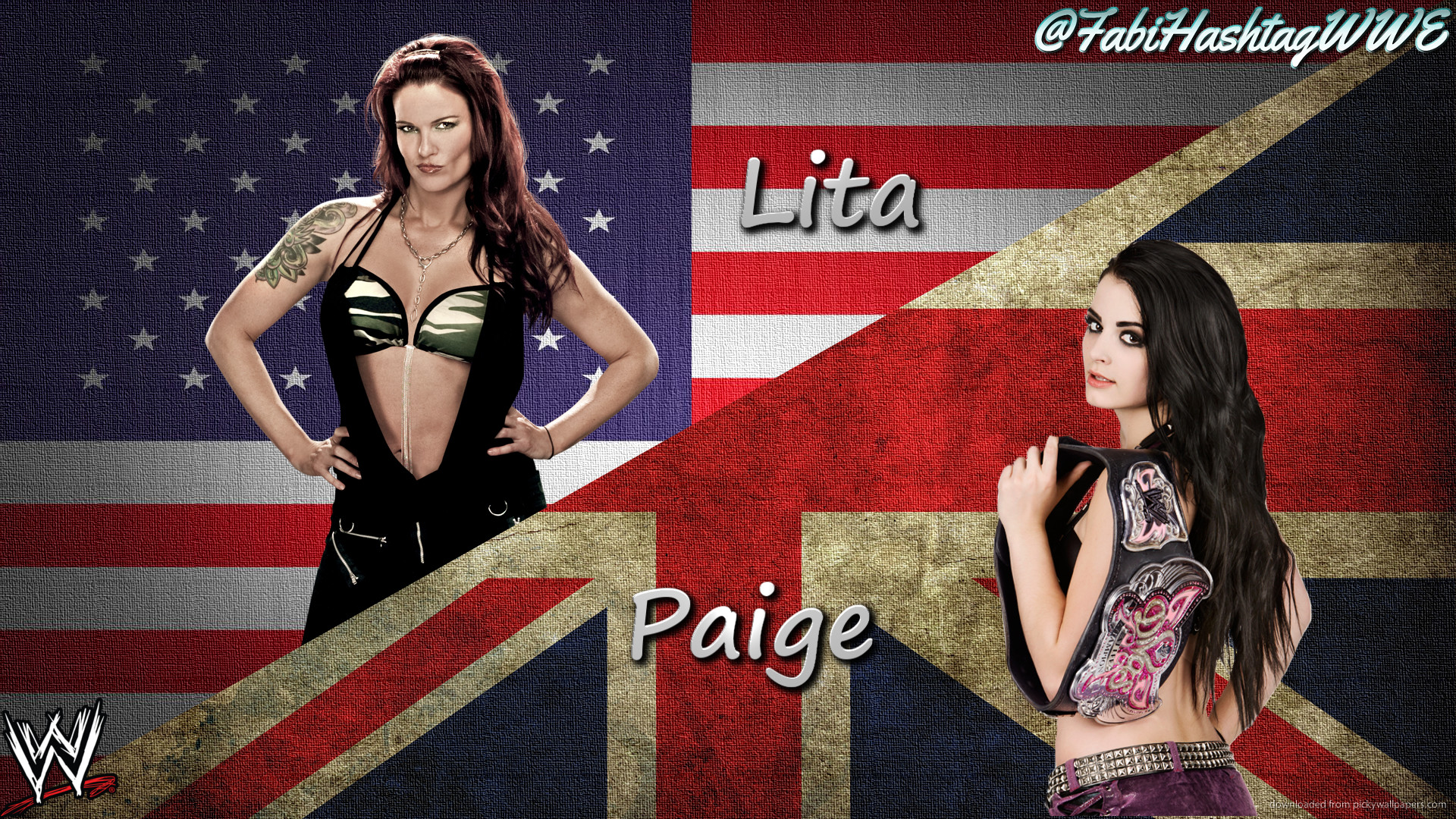 Lita vs Paige – Dream Match by Fabian Winchester
