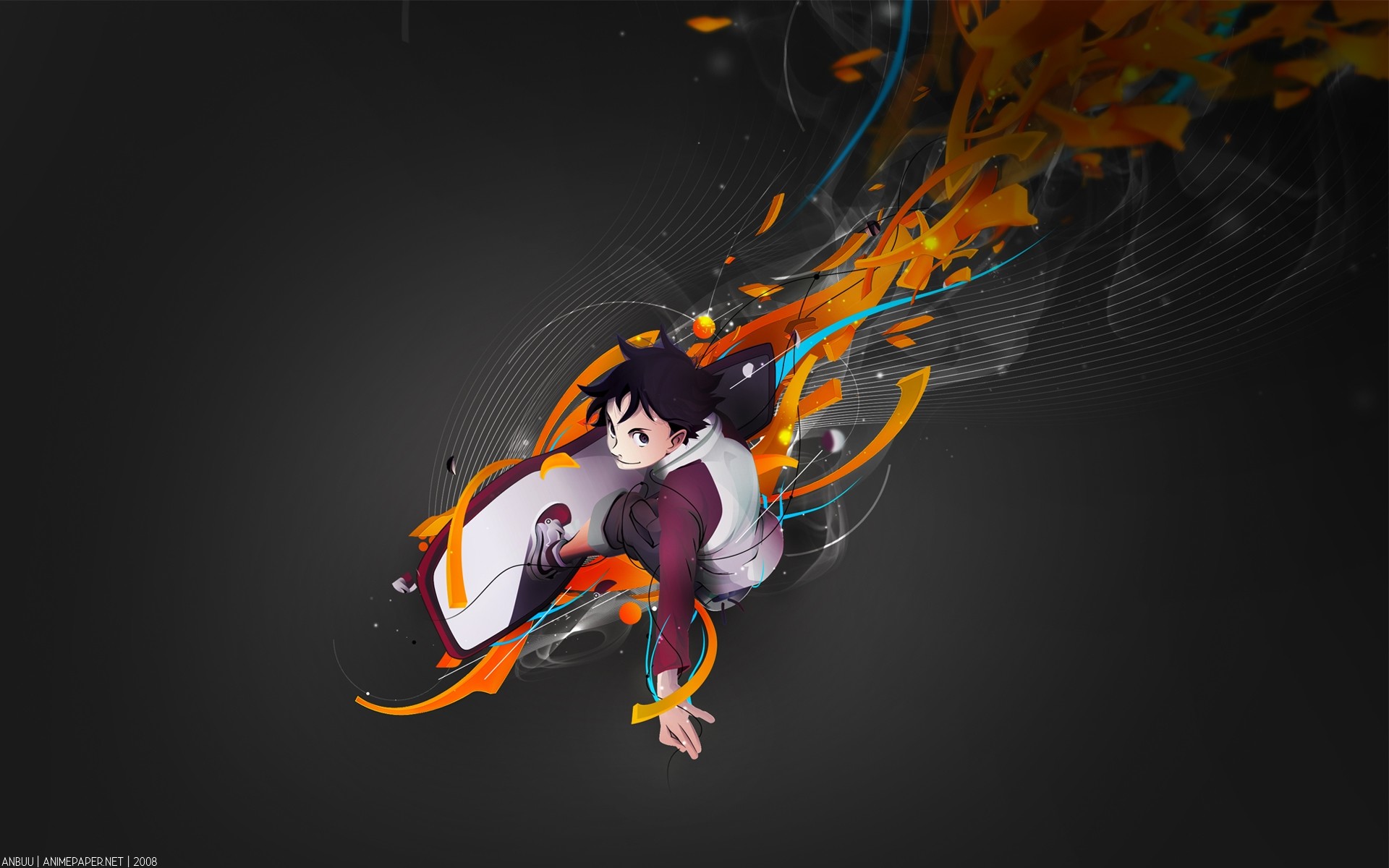 Anime wallpaper anime, wallpapers, wallpaper, surfing, surf, hallway, paper