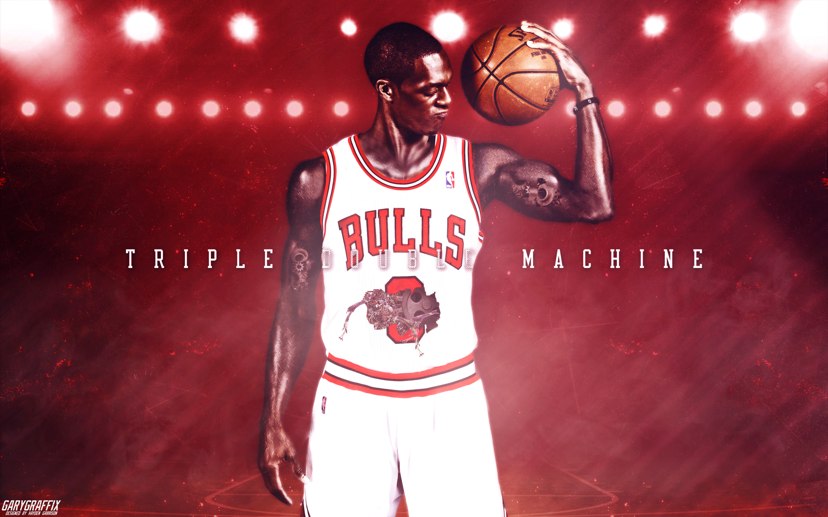 Rajon Rondo Chicago Bulls Wallpaper