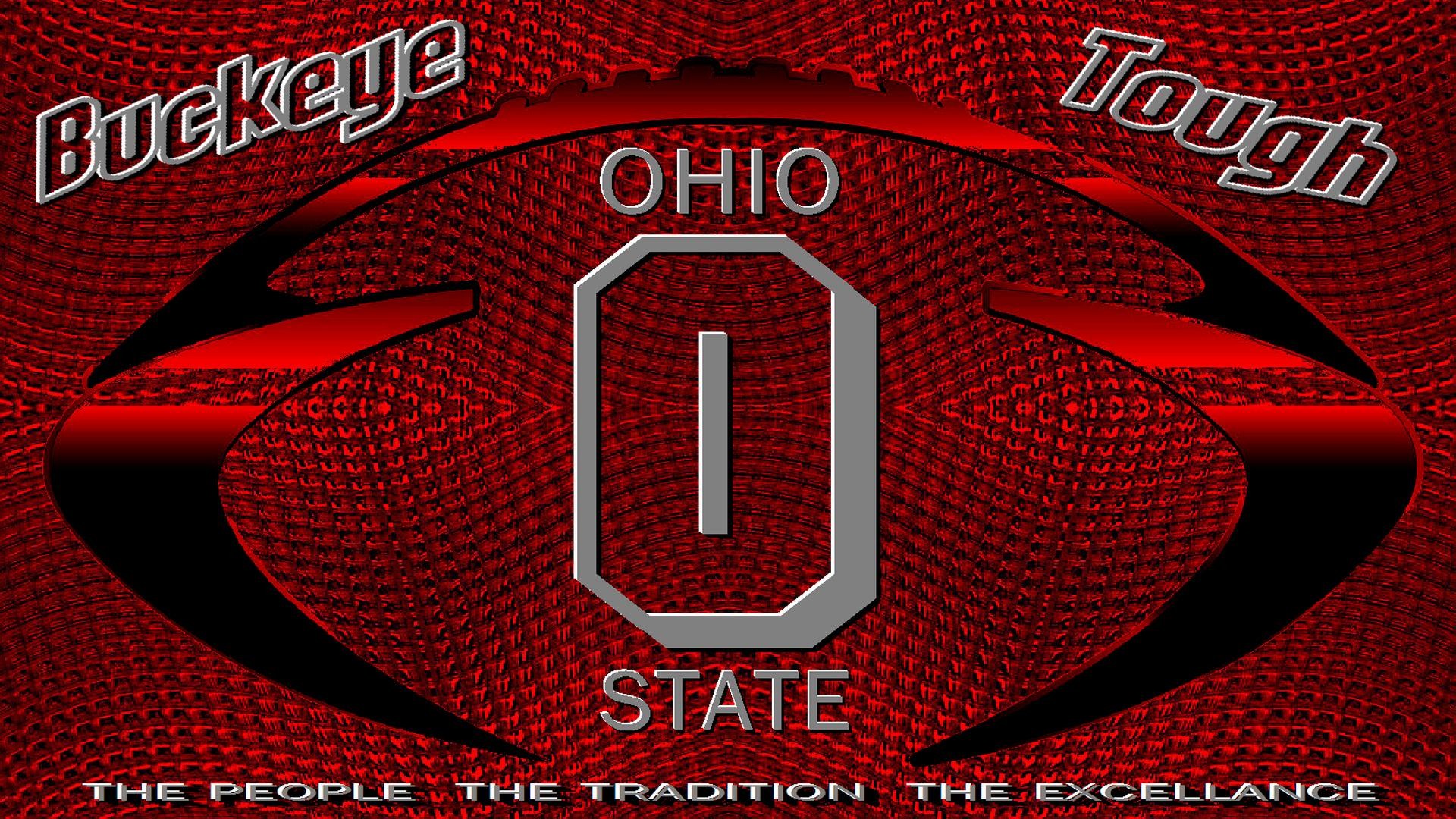 RED BLOCK O TRANSPARENT OHIO STATE Football Sports Background 640960 Ohio State Buckeyes Wallpapers