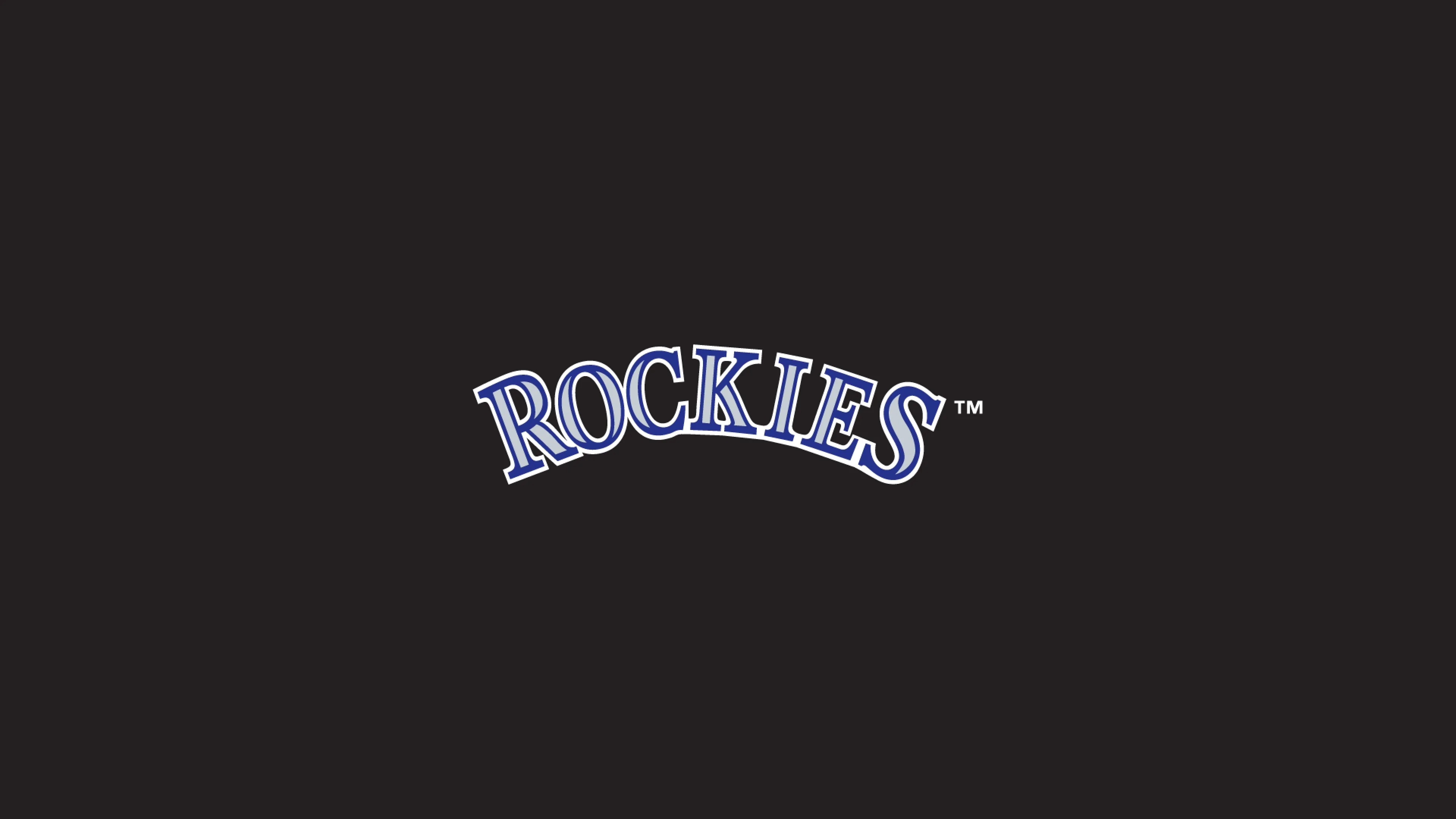 Wallpaper colorado rockies, baseball, logo