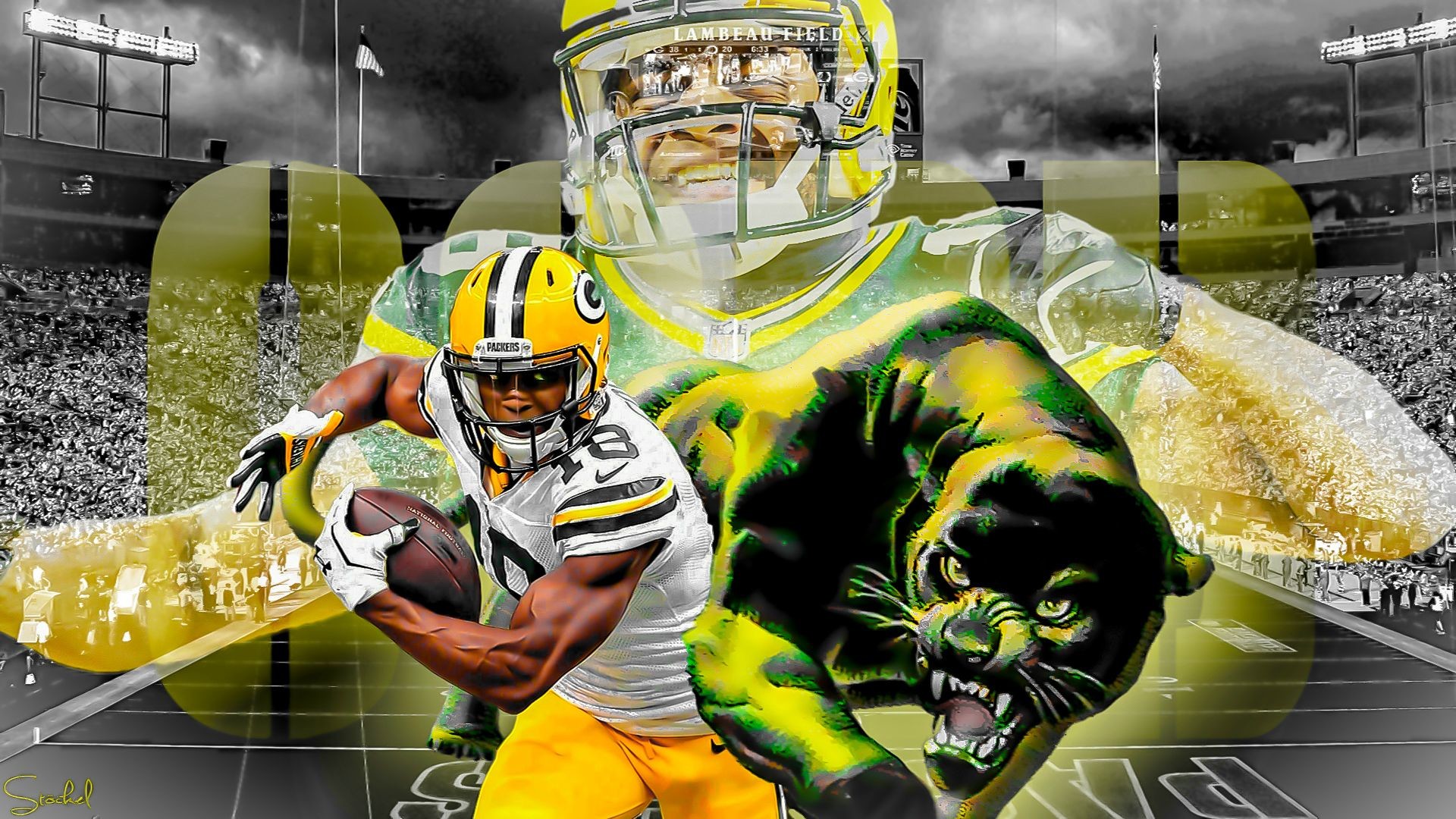 Randall Cobb Wallpaper Packers