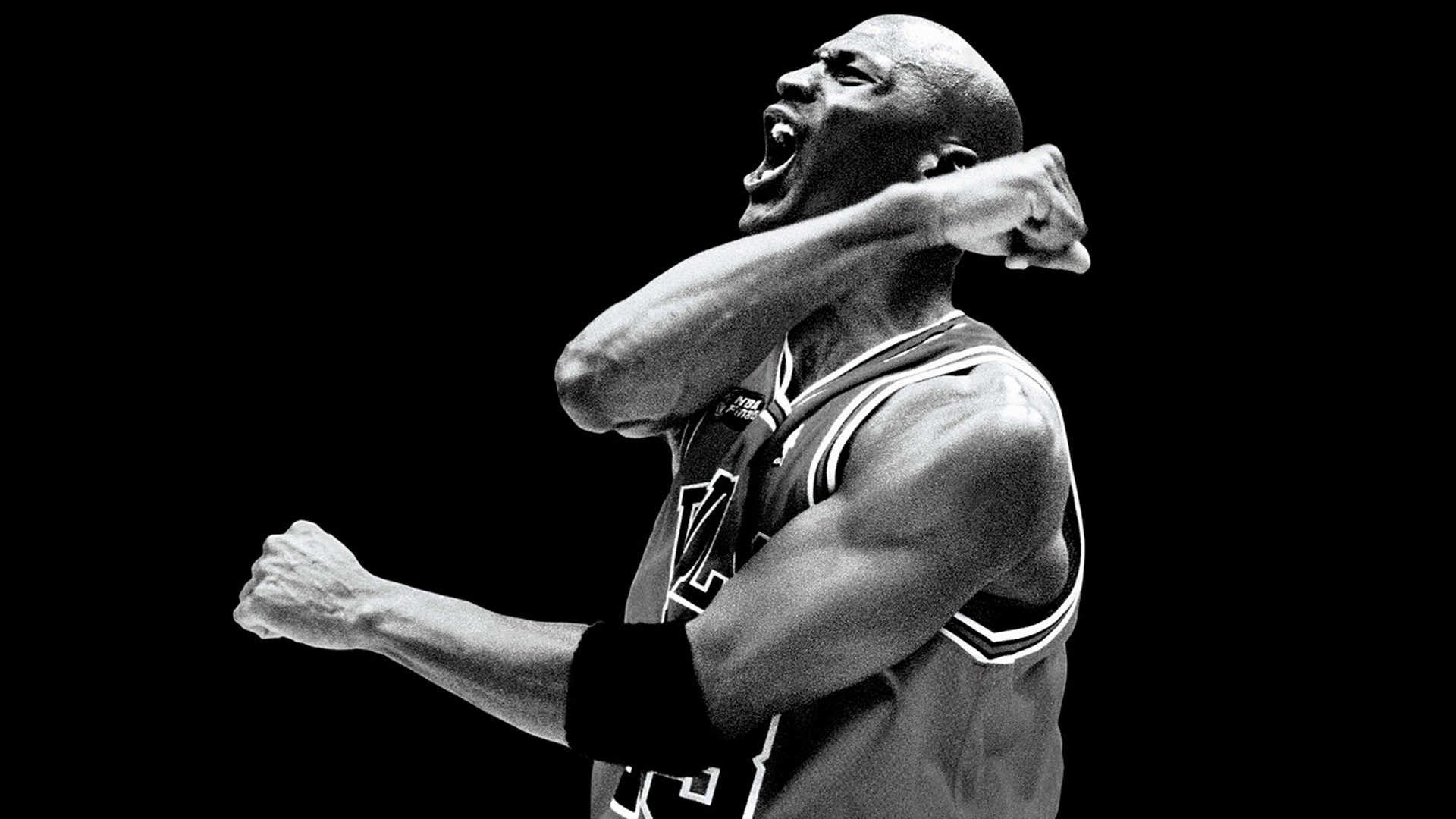Michael Jordan Black And White 1920×1080