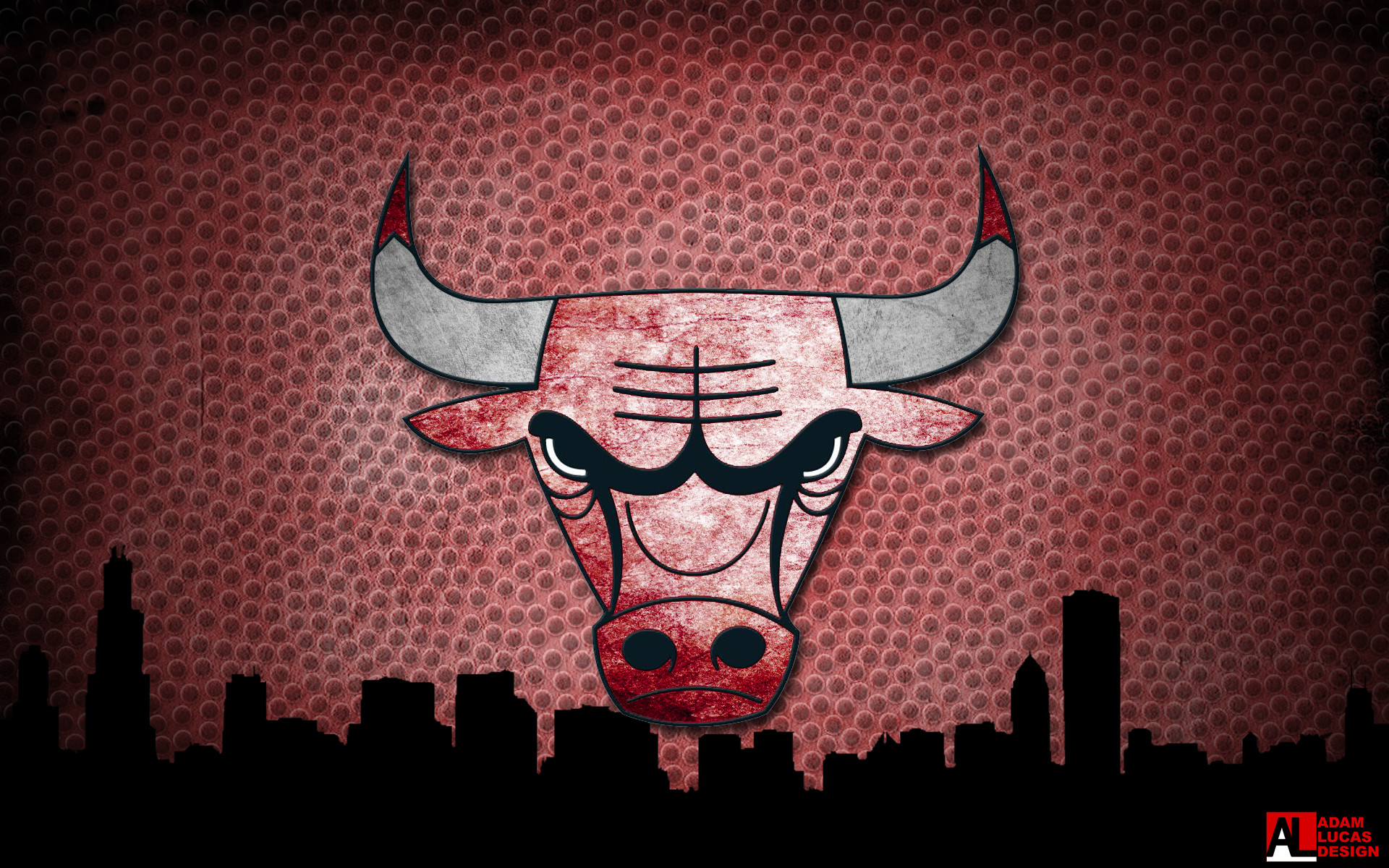 Chicago Bulls Logo Wallpaper.