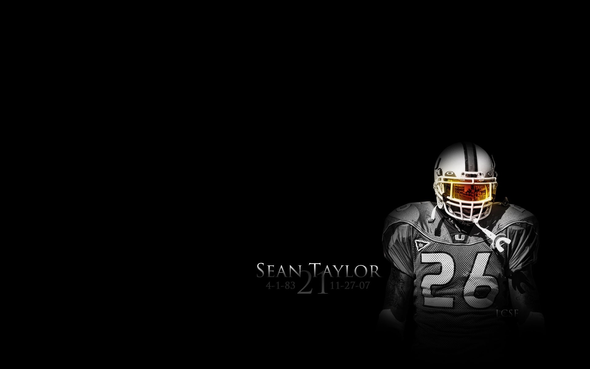 New Sean Taylor Wallpaper