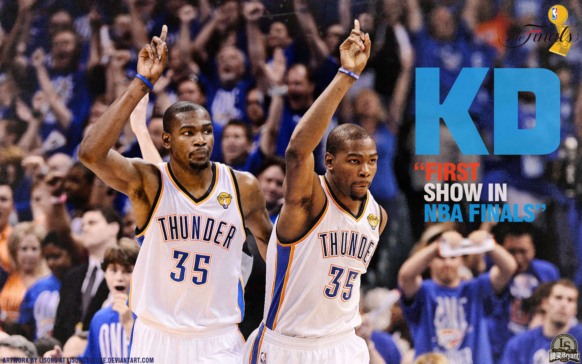 Kevin Durant And Russell Westbrook HD Wallpapers 4 Kevin Durant And Russell Westbrook HD Wallpapers Pinterest Russell westbrook, Kevin durant and Nba
