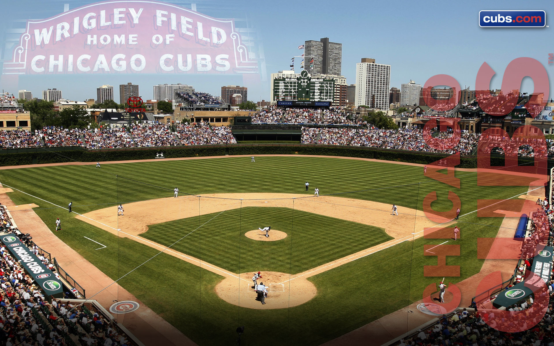 Wrigley Field Wallpaper Â· Chicago Cubs Wallpaper