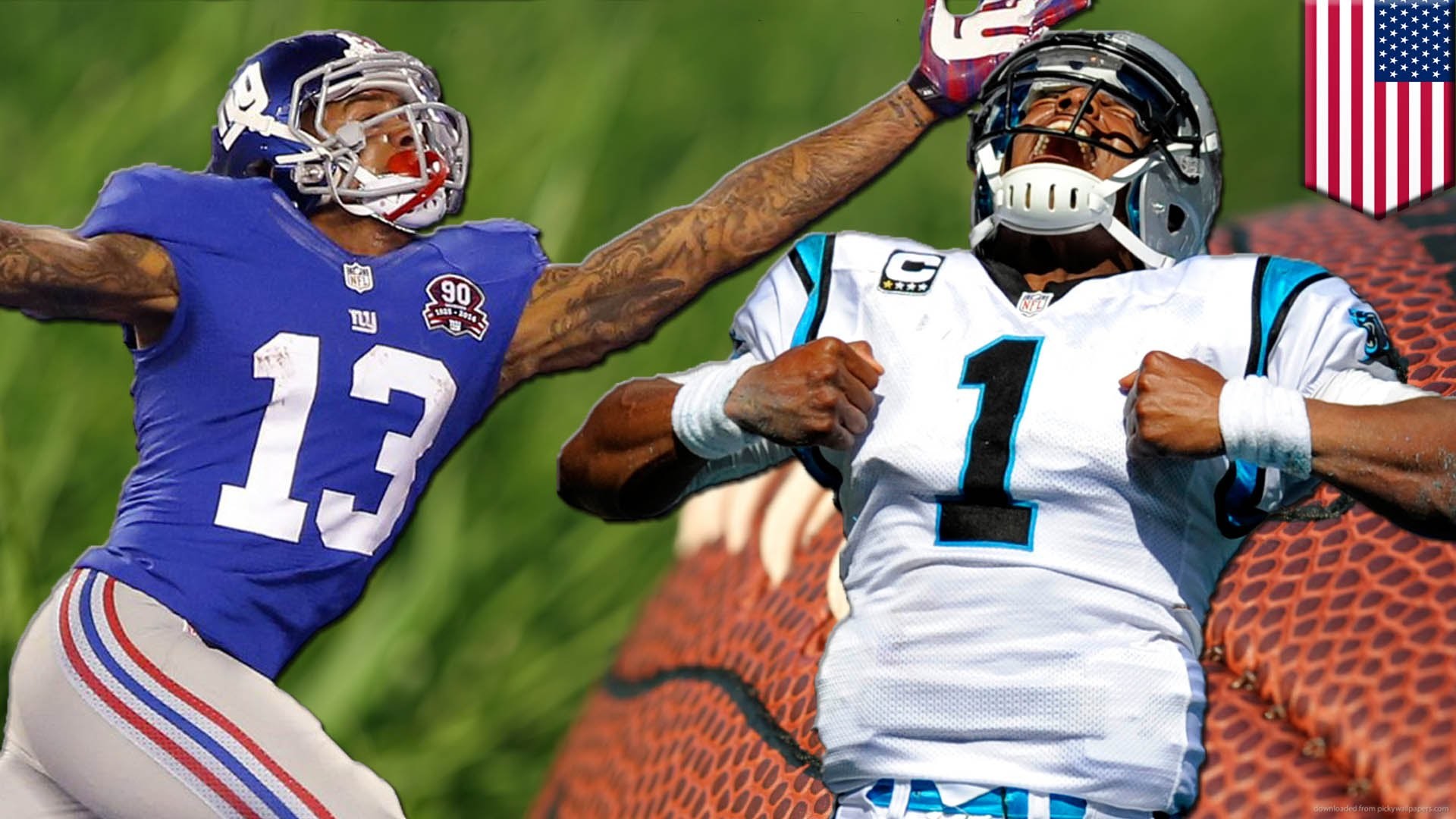 Panthers vs Giants: Cam Newton takes Carolina to face Odell Beckham Jr. and  New York