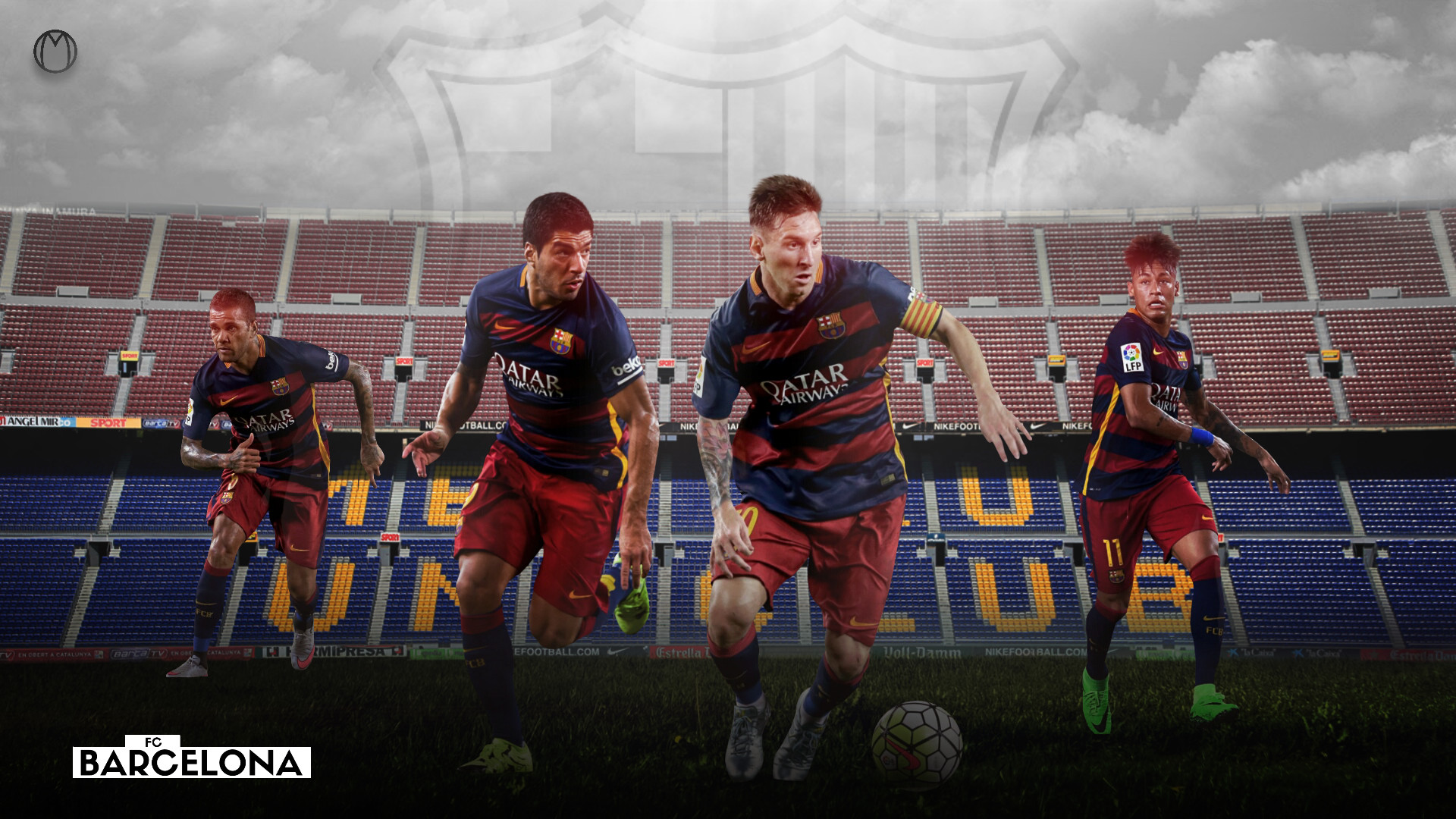 Free fc barcelona team wallpapers hd resolution long wallpapers