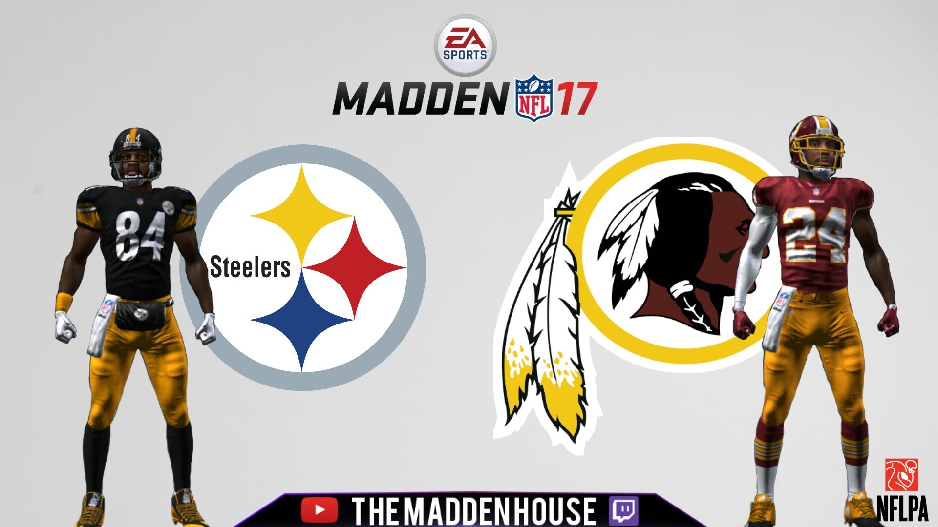 Madden 17 (PS4): Week 1 Prediction- Pittsburgh Steelers @ Washington  Redskins FULL GAME HD – YouTube