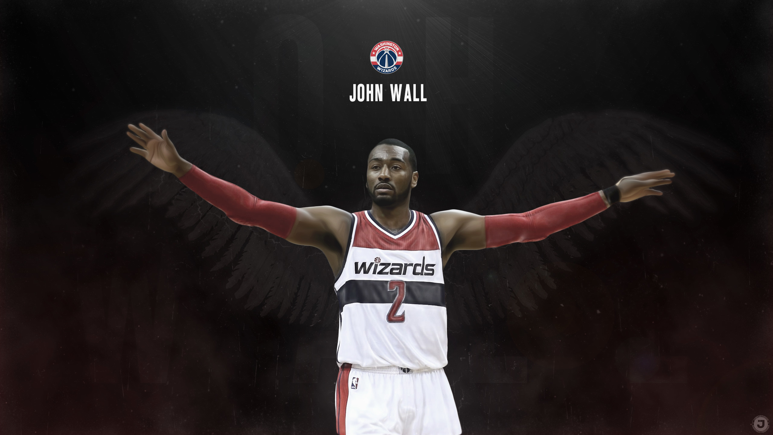 John Wall Wizards 2015 Wallpaper