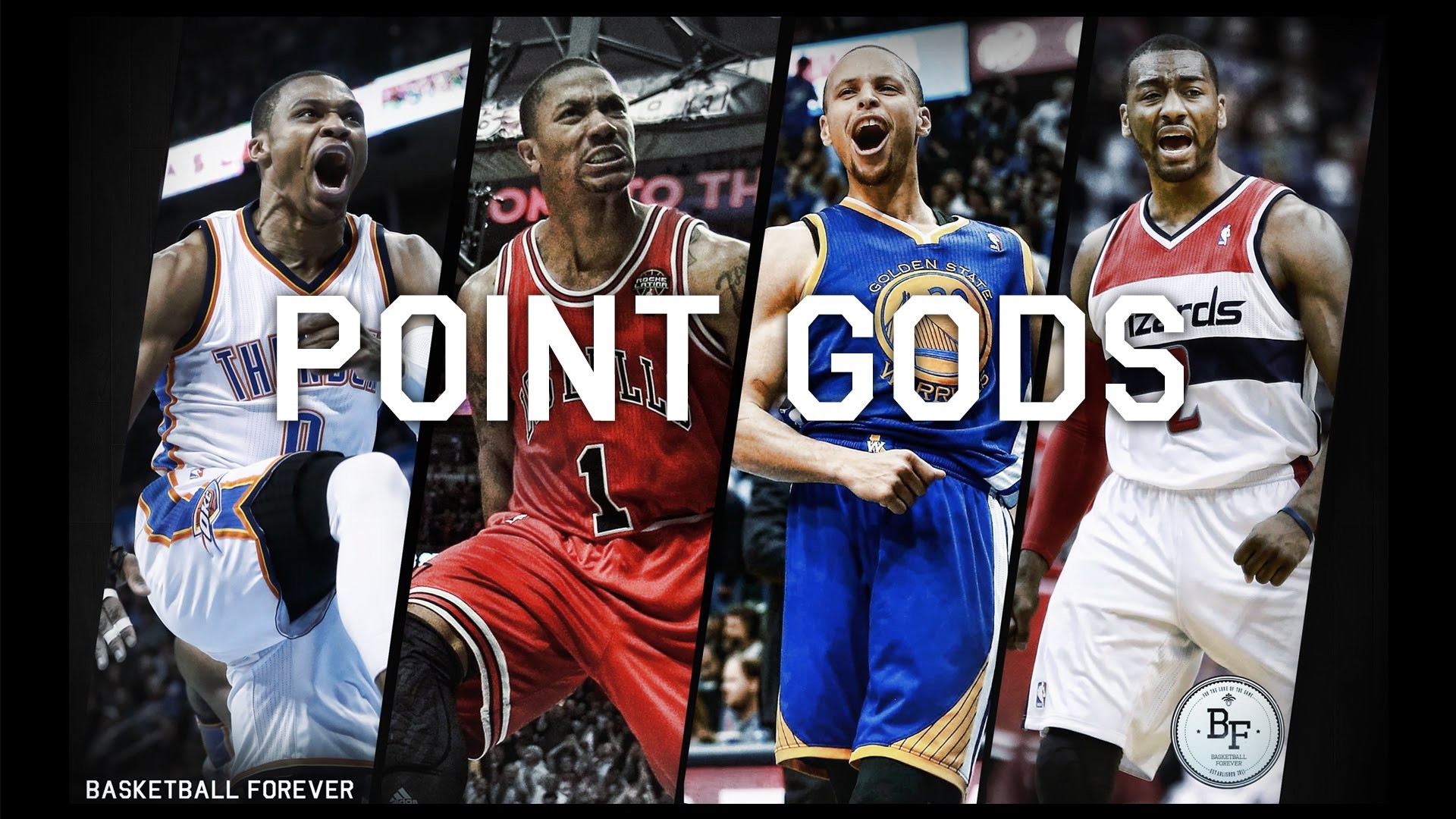 The Point Gods Steph Curry, Russell Westbrook, John Wall, Derrick Rose – YouTube