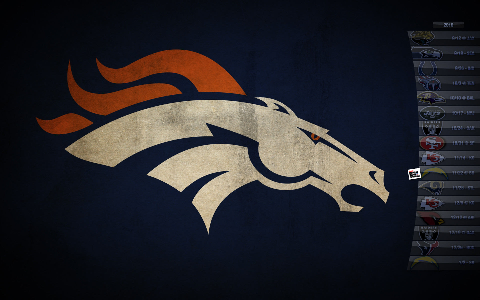 Popular National broncos wallpaper