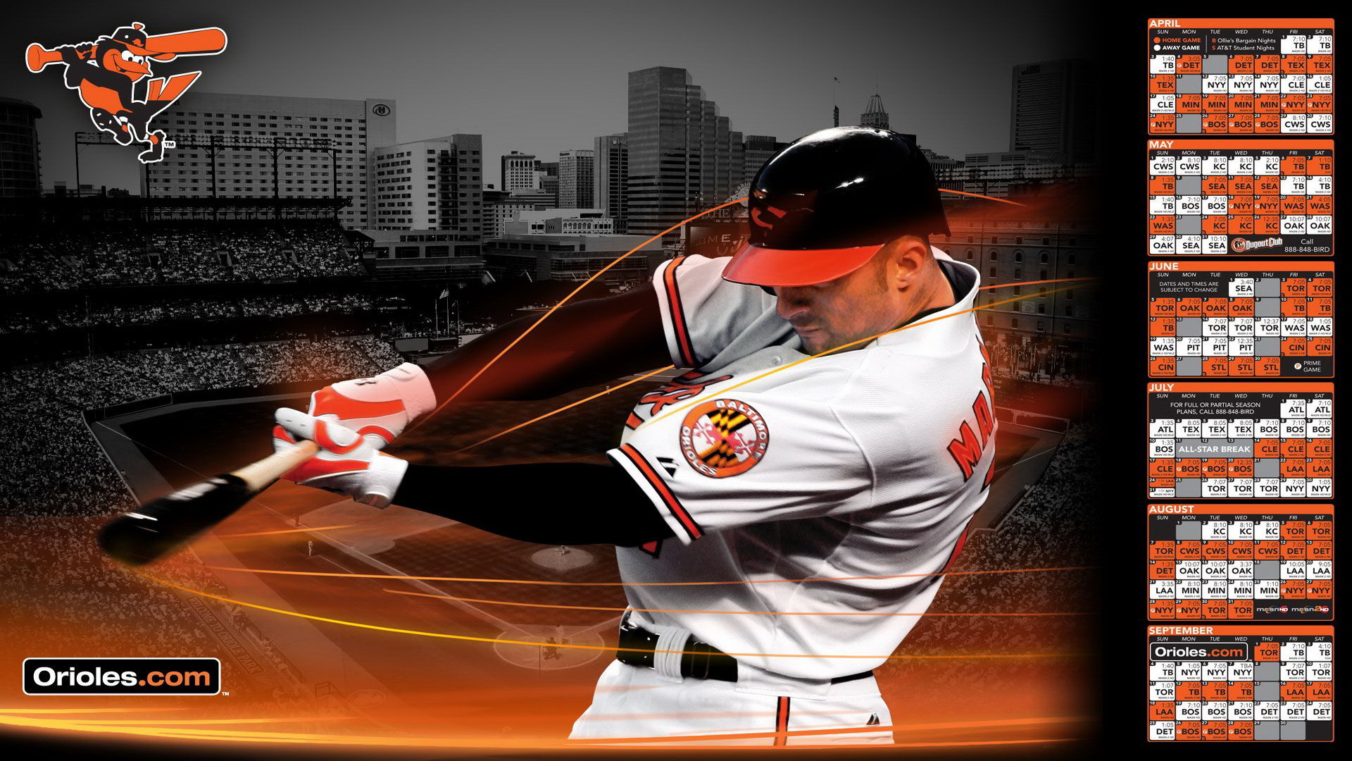 WALLPAPERS  Baltimore Orioles requested by artstavern