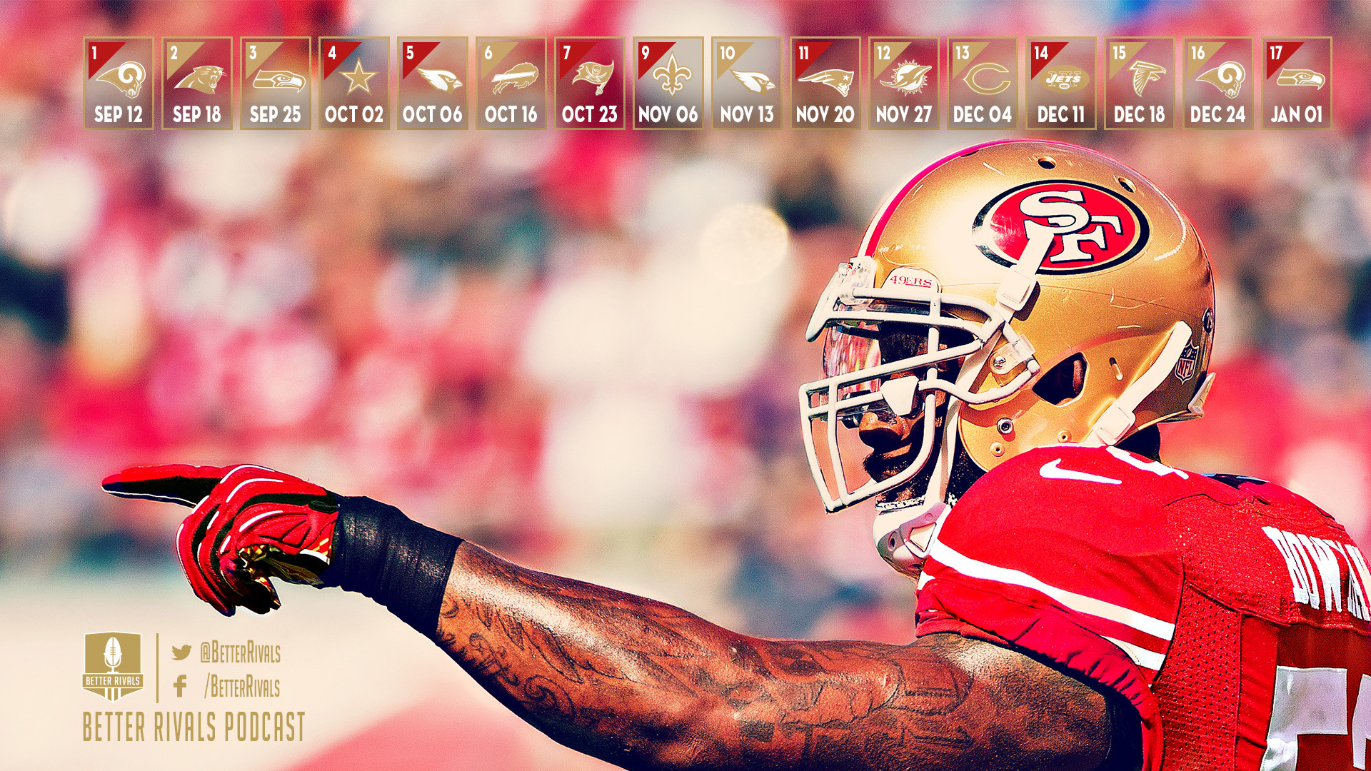 New 49ers Wallpapers for Desktop and Mobile