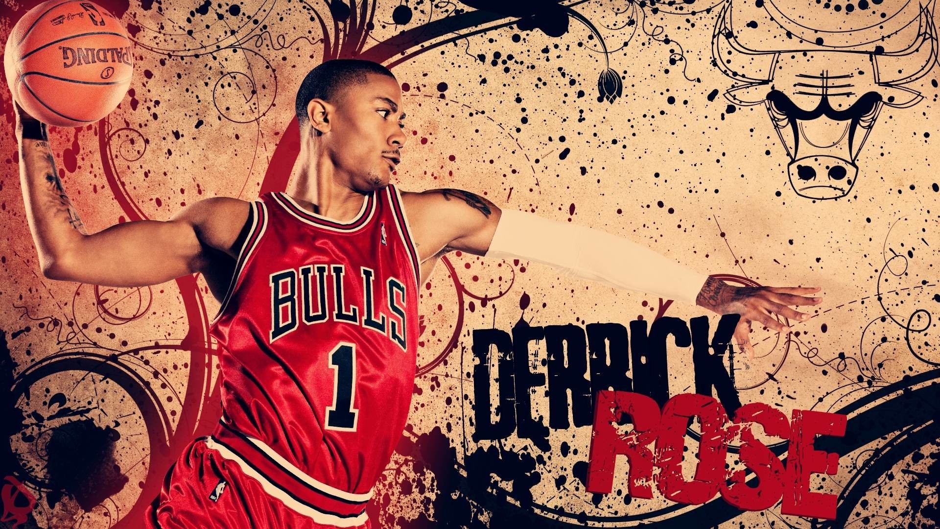 Derrick Rose Bulls Basketball Wallpaper HD 28 #4767 Wallpaper .