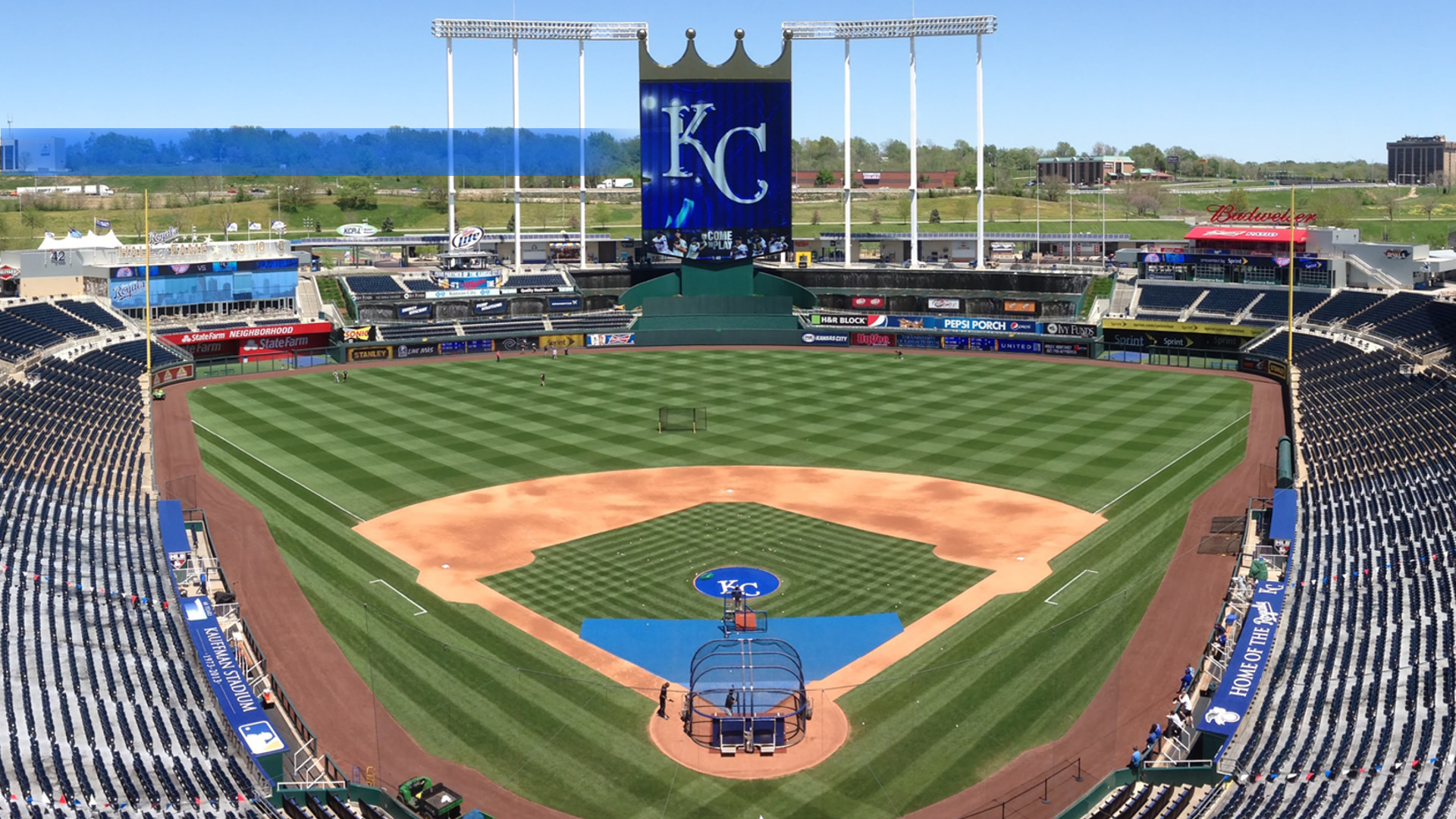 Xbox One Kauffman Stadium Wallpaper x post from r / XboxOneThemes KCRoyals