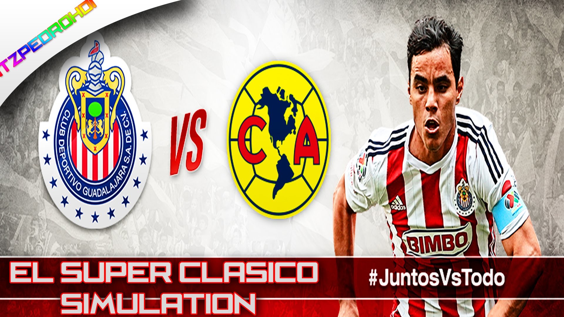 FIFA 15 Chivas Vs America Super Clasico Simulation Mexican Commentators