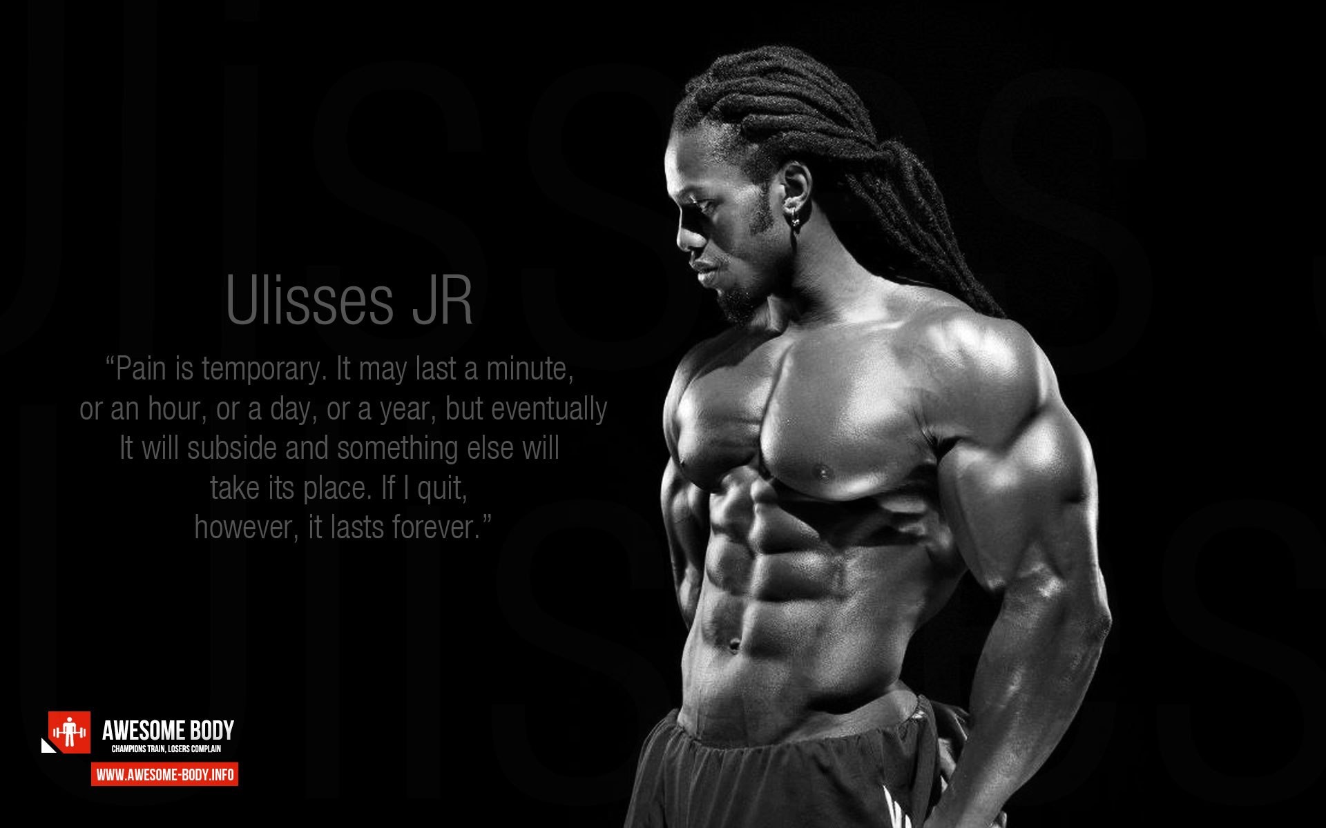Ulisses JR Motivation awesome body wallpaper