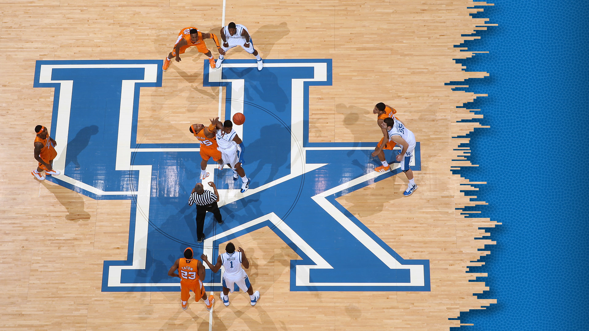 Aerial Kentucky Mens Basketball Desktop Wallpaper