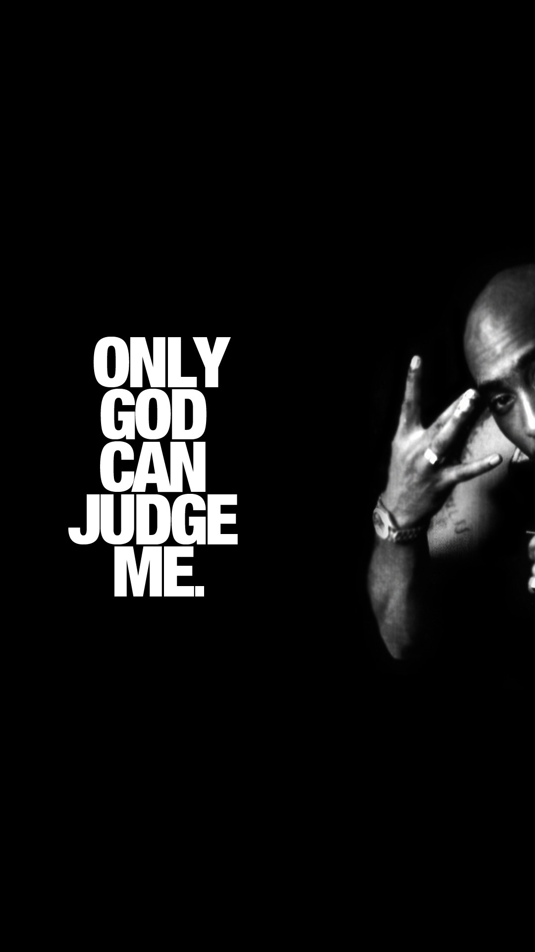 Tupac only can judge me iphone 6 plus hd wallpaper ipod