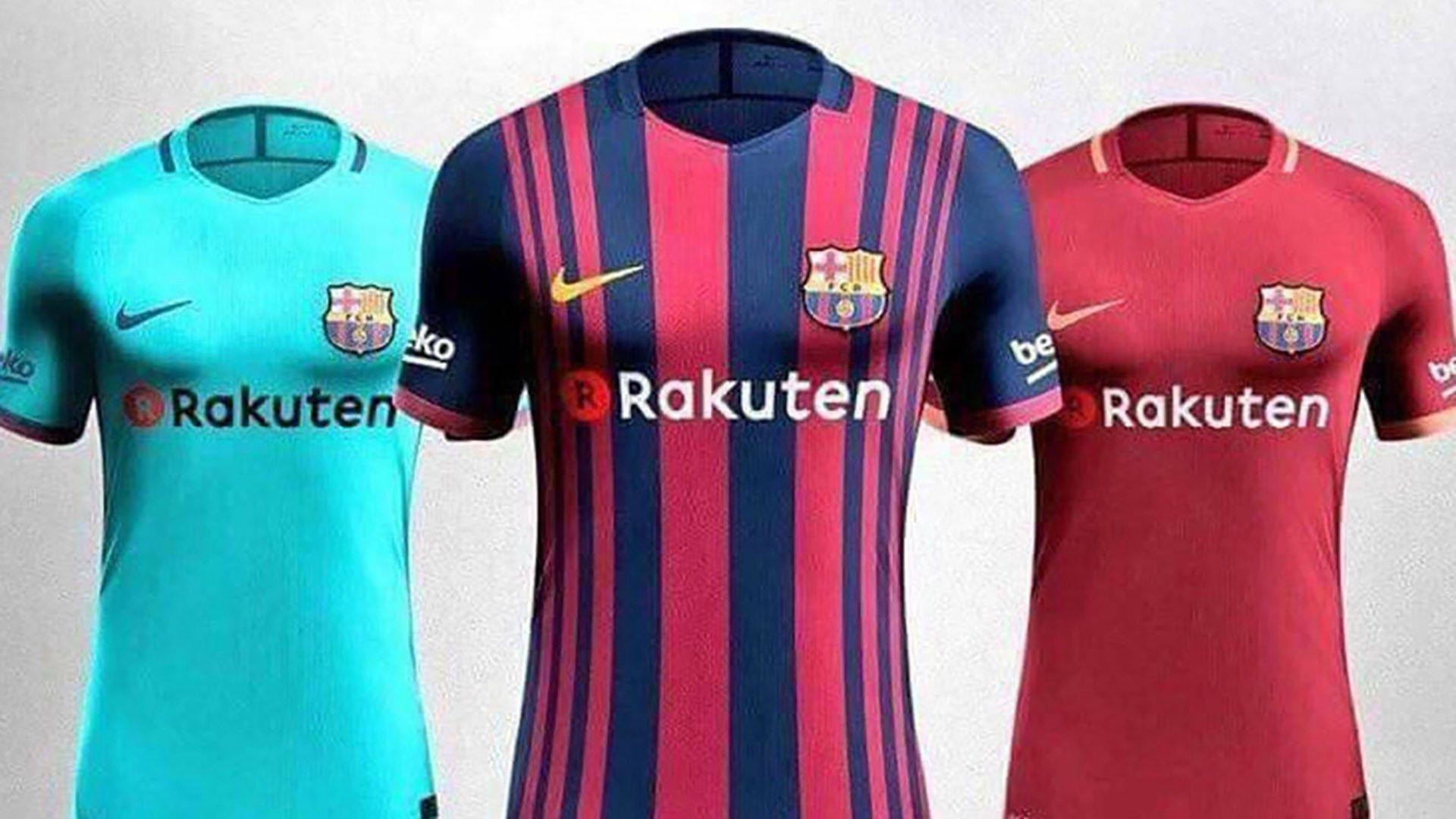 Revealed: Barcelona 2017/2018 season shirts
