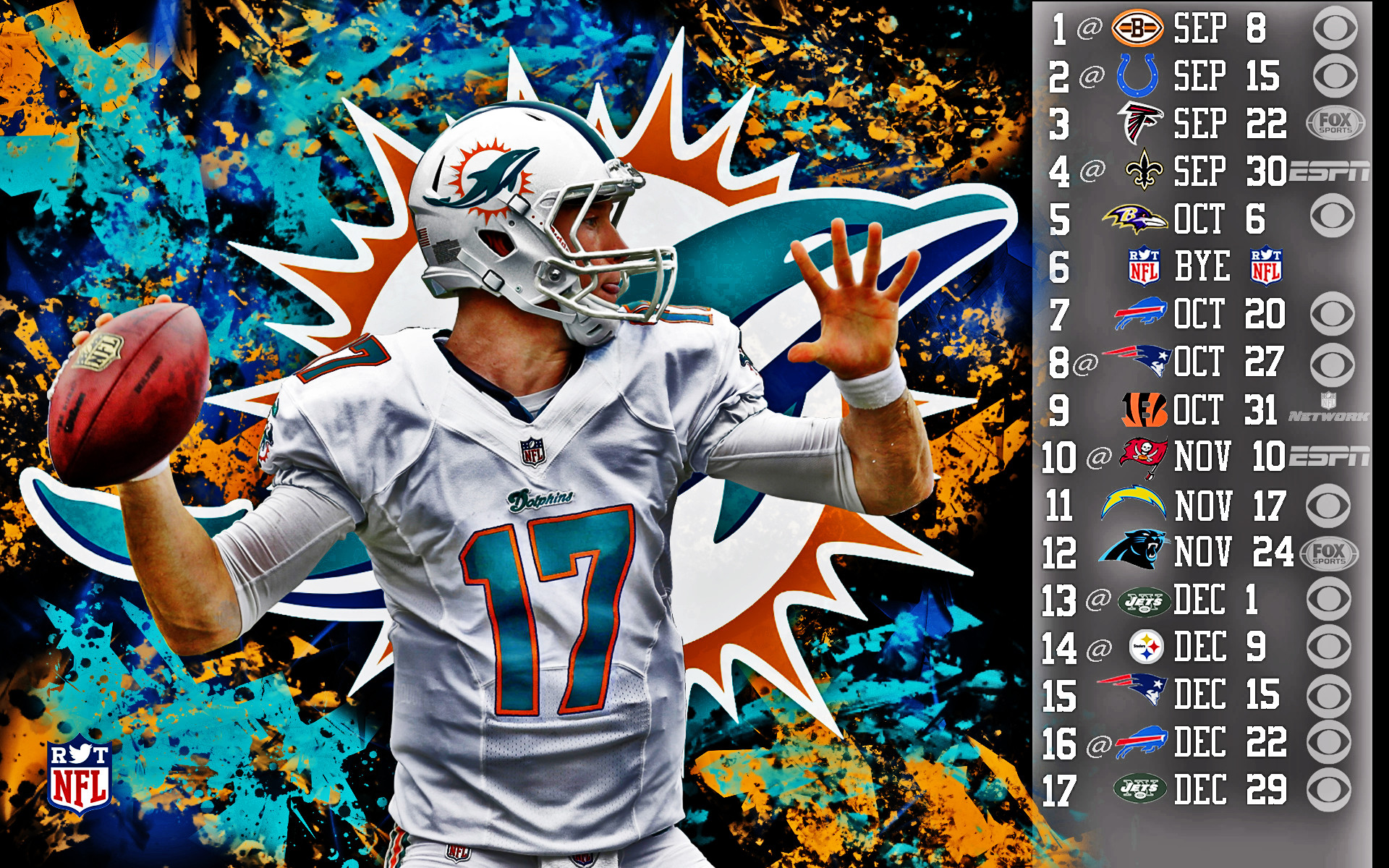 2013 Miami Dolphins football nfl wallpaper 130416