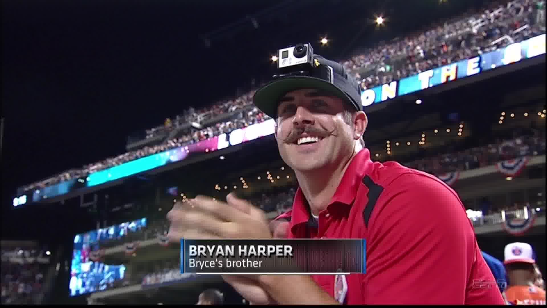 Bryce Harpers Brother Has a Mustache That Requires Waxing