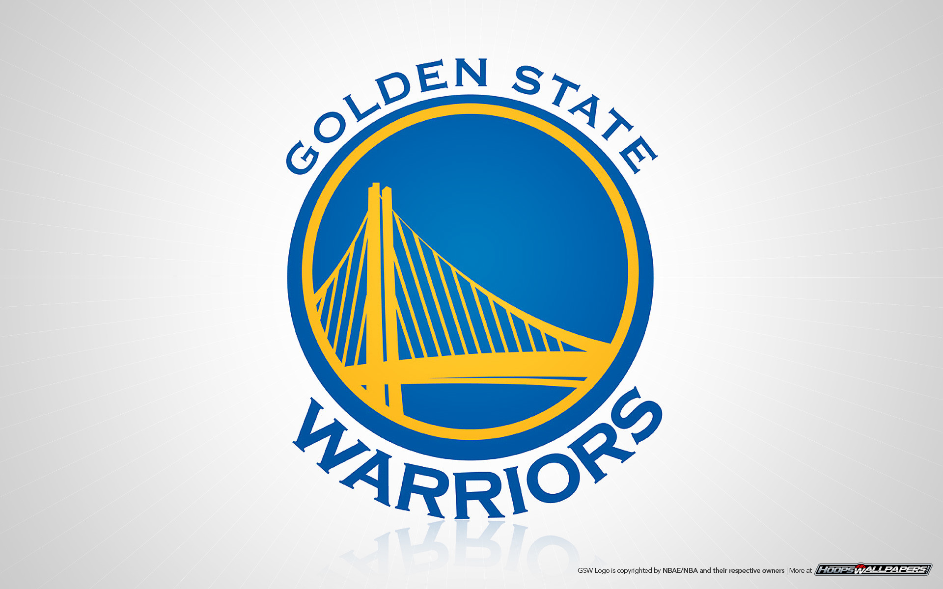 NBA Warriors logo wallpaper. Golden State Warriors wallpaper 19201200