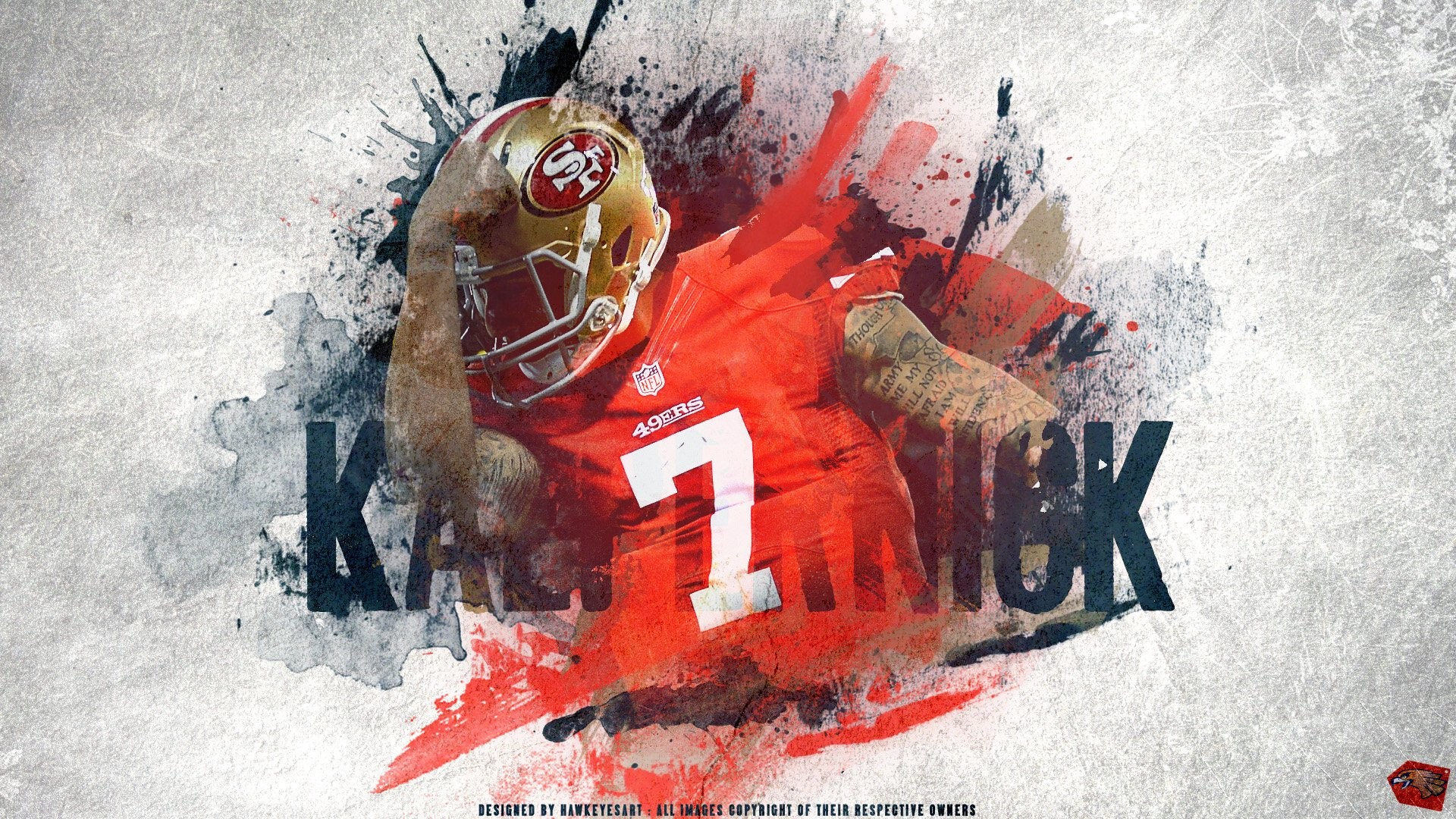 Wallpaper cave san francisco 49ers colin kaepernick 863133 walldevil