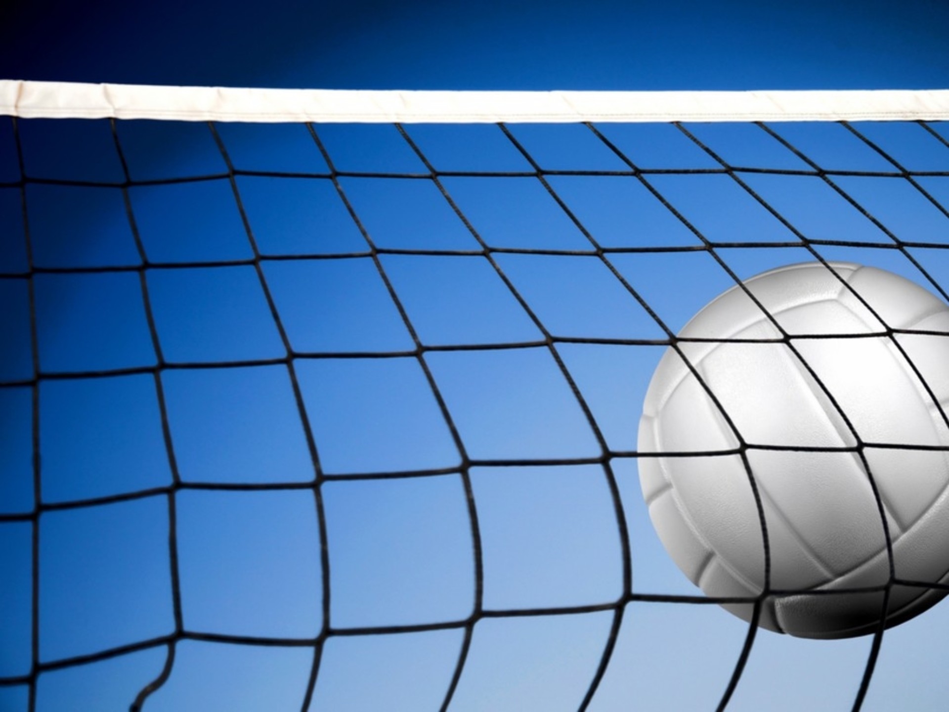 Man Is Holding Yellow Blue White Volleyball HD Volleyball Wallpapers  HD  Wallpapers  ID 93096