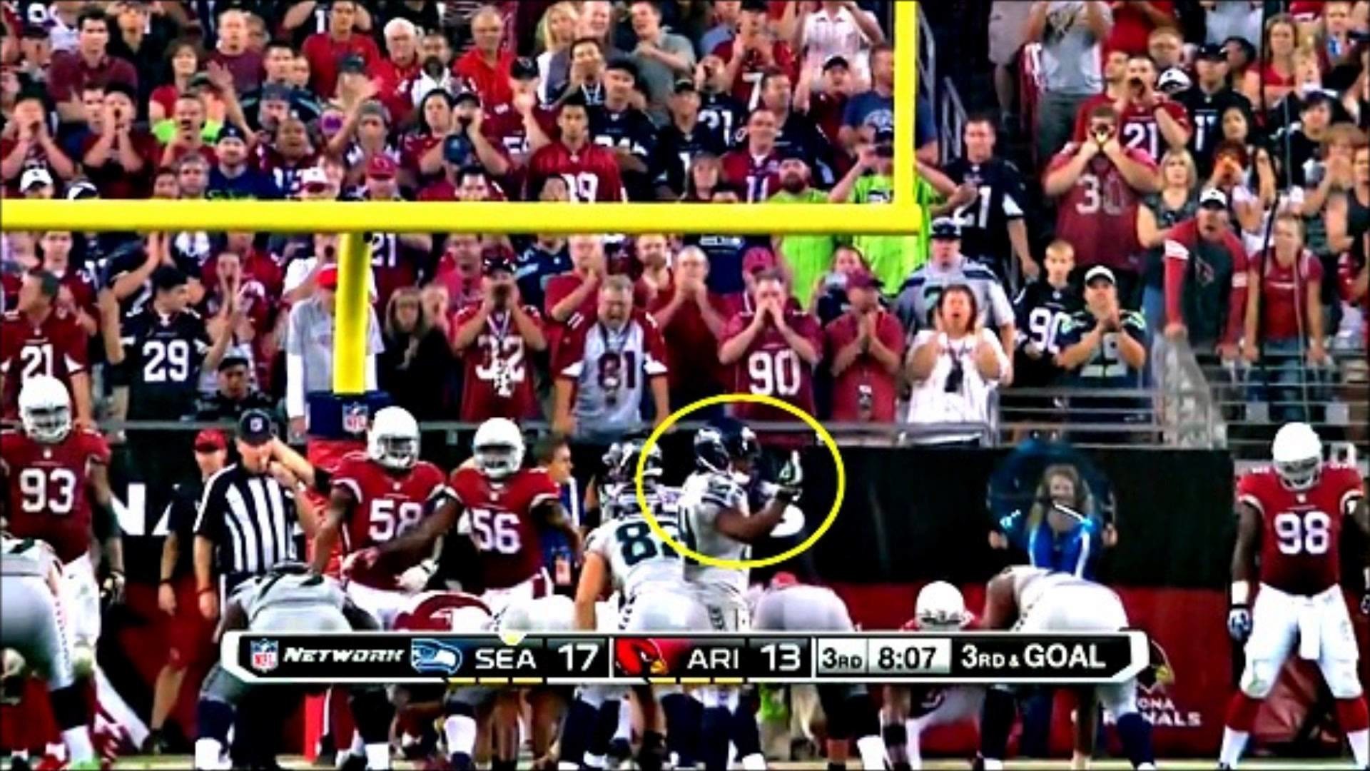 Did Marshawn Lynch get fined when he flipped the bird at Bevell