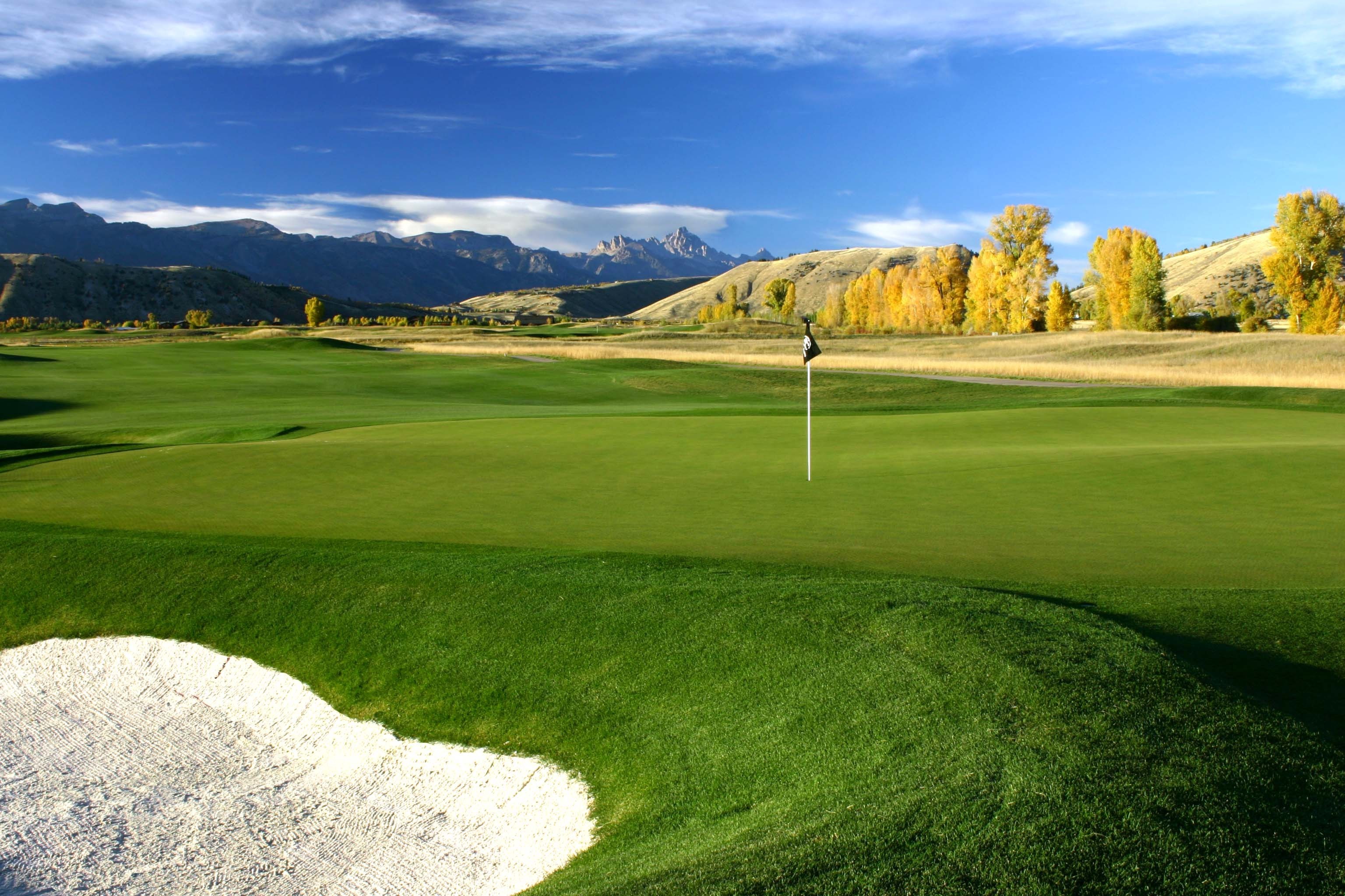 Golf Course Desktop Wallpaper Green Golf Course Pic