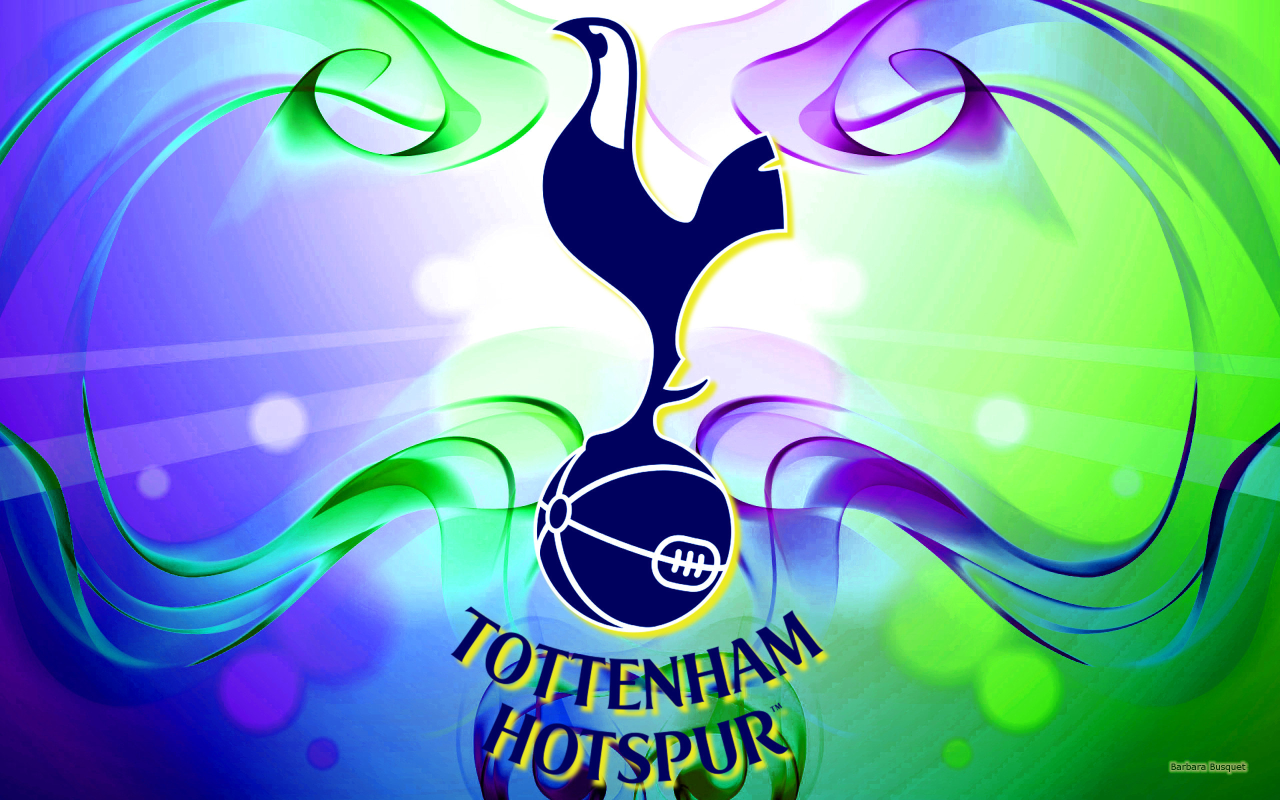Blue green Tottenham Hotspur wallpaper