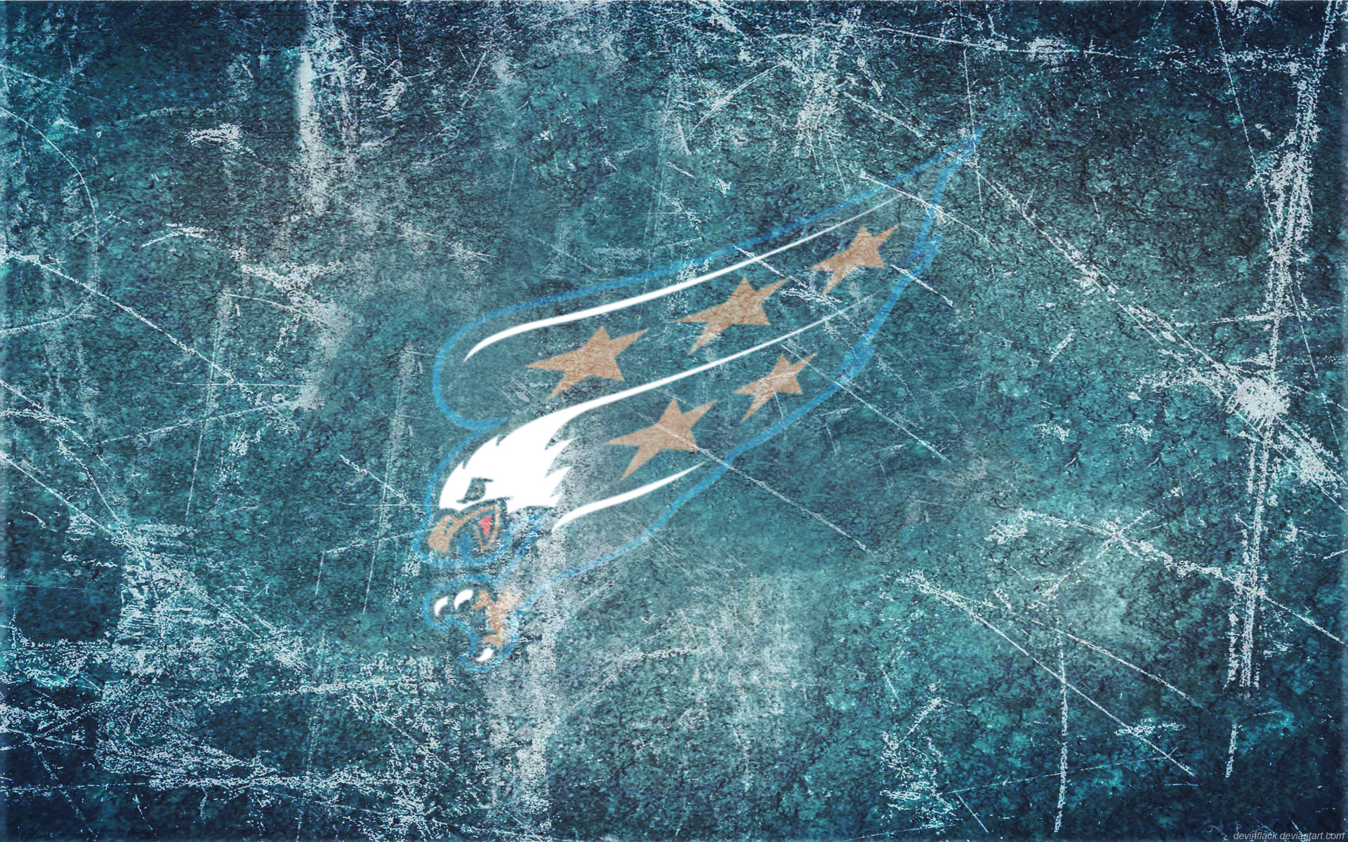Capitals Eagle Ice Wallpaper by DevinFlack Capitals Eagle Ice Wallpaper by DevinFlack
