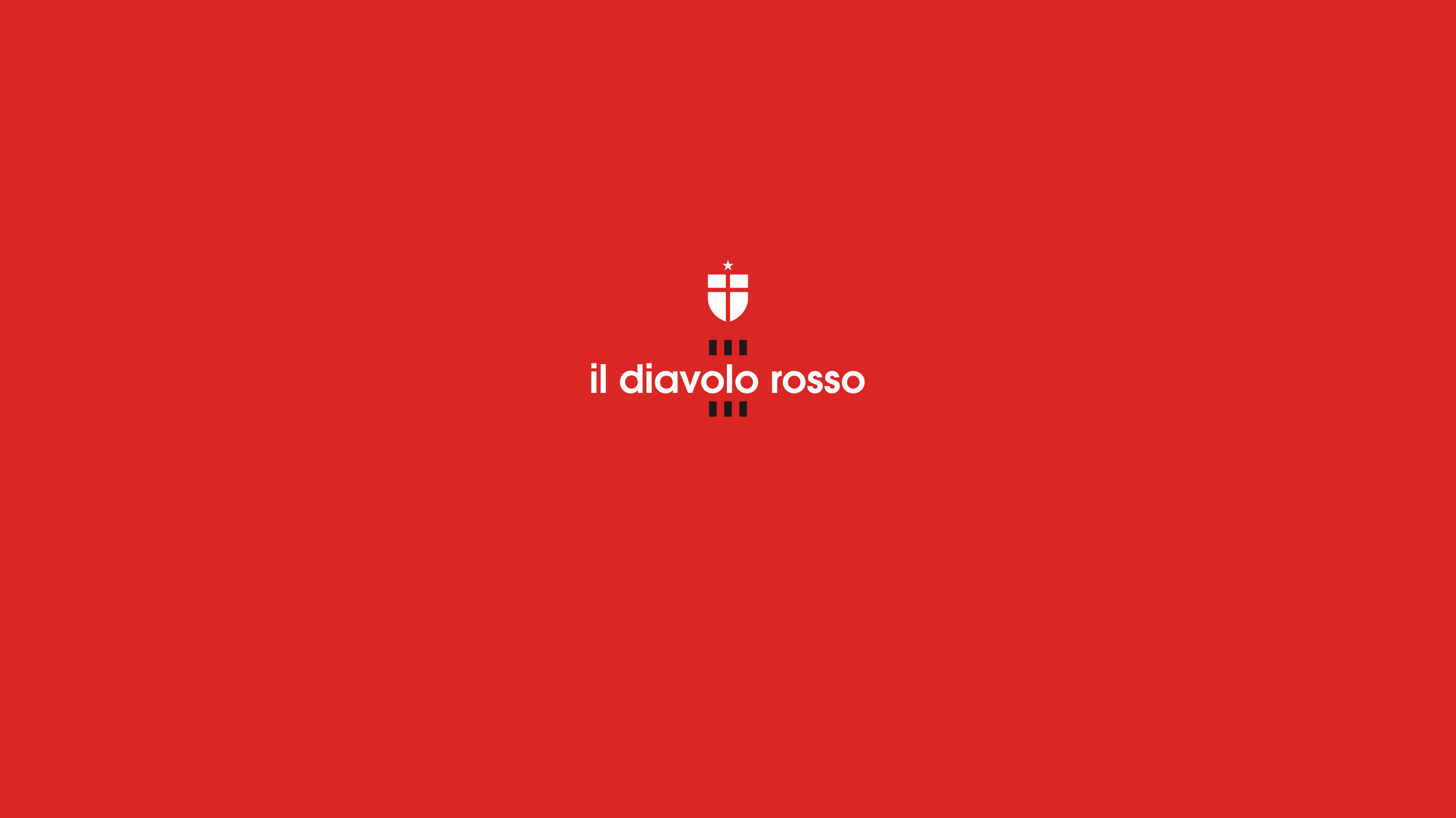 Il Diavolo Rosso simple AC Milan wallpaper by Hamzah Zein