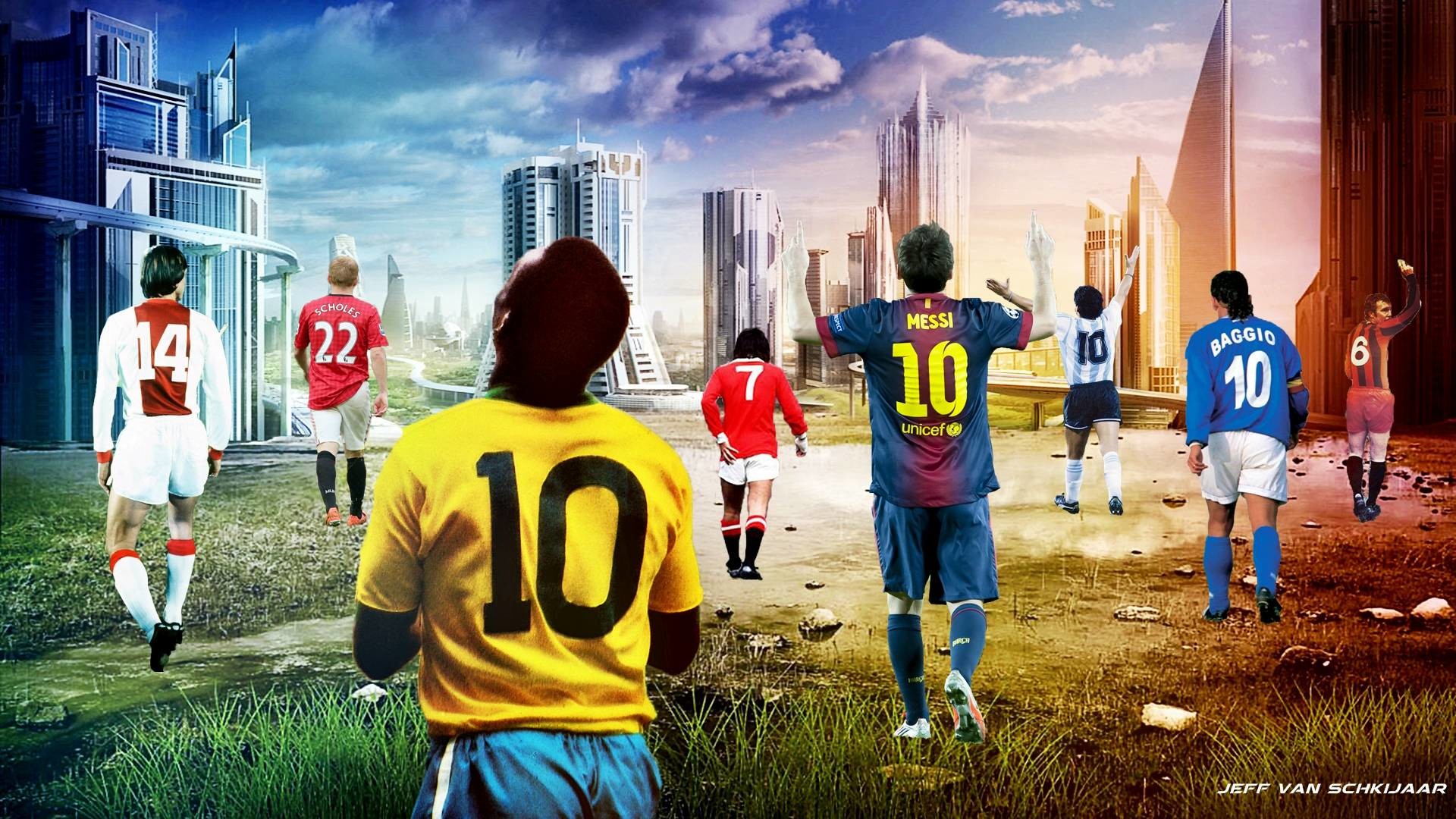 Best Football Players Of All Time Wallpaper by jeffery10 on DeviantArt