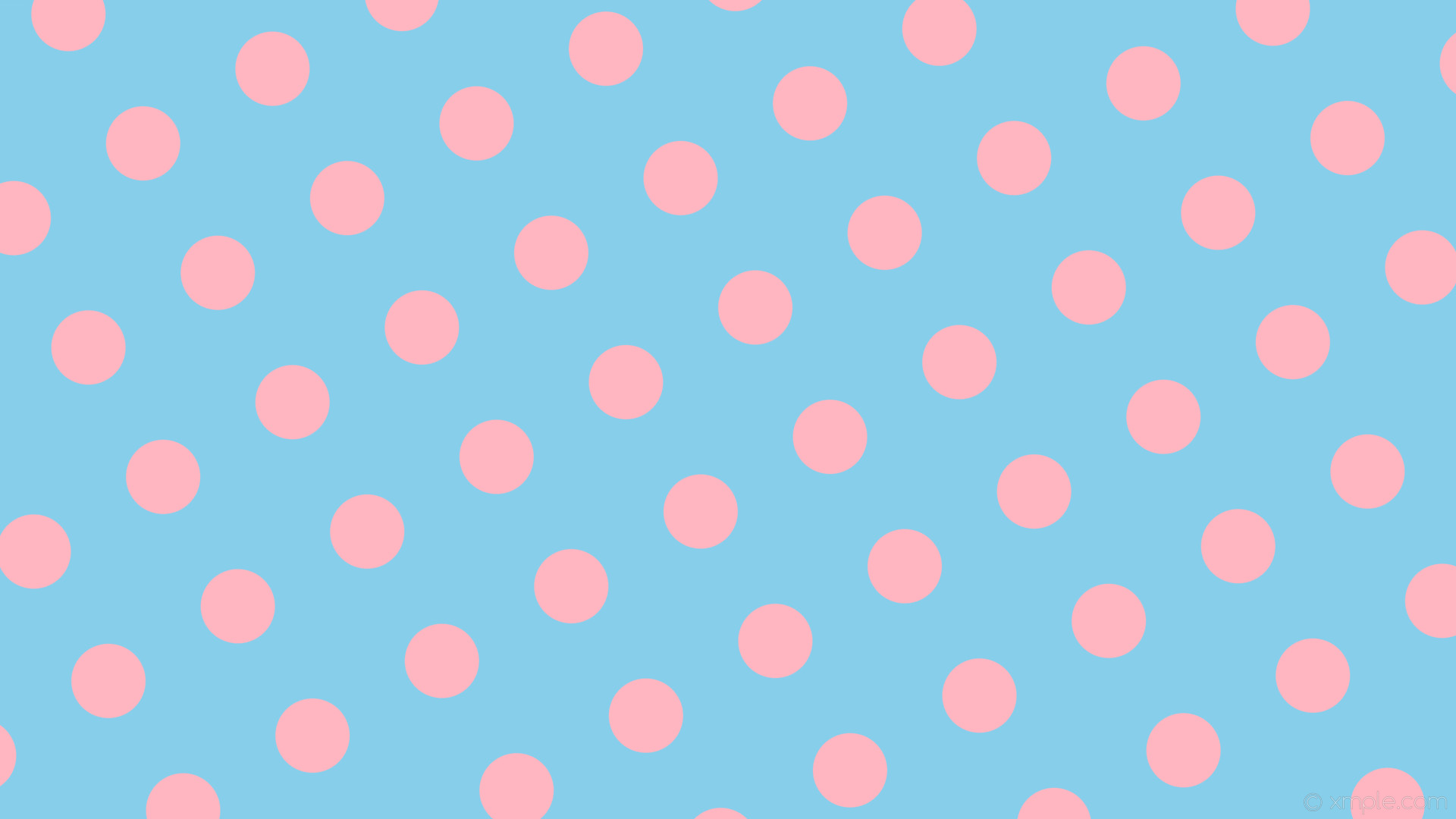 Wallpaper spots polka dots blue pink sky blue light pink ceeb #ffb6c1 30