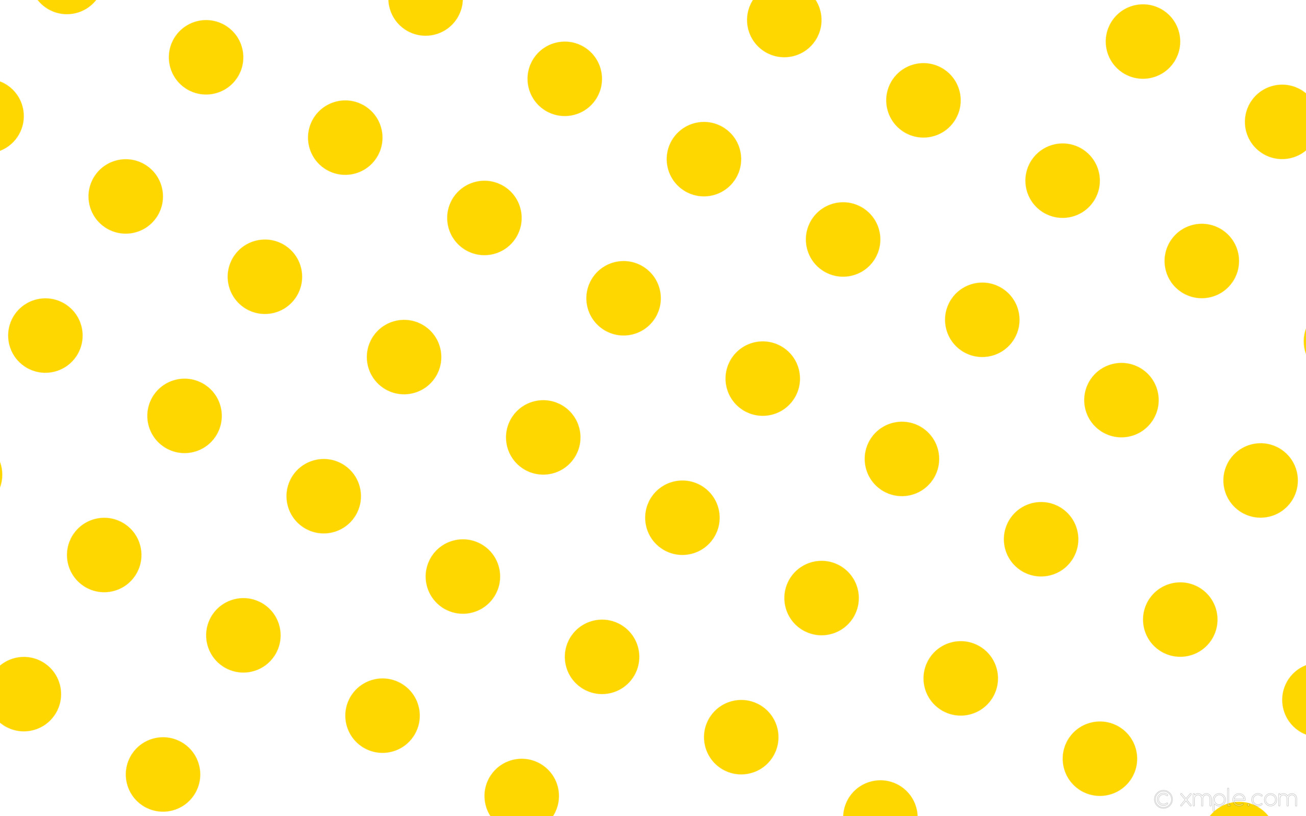 wallpaper white polka dots spots yellow gold #ffffff #ffd700 240Â° 146px  315px