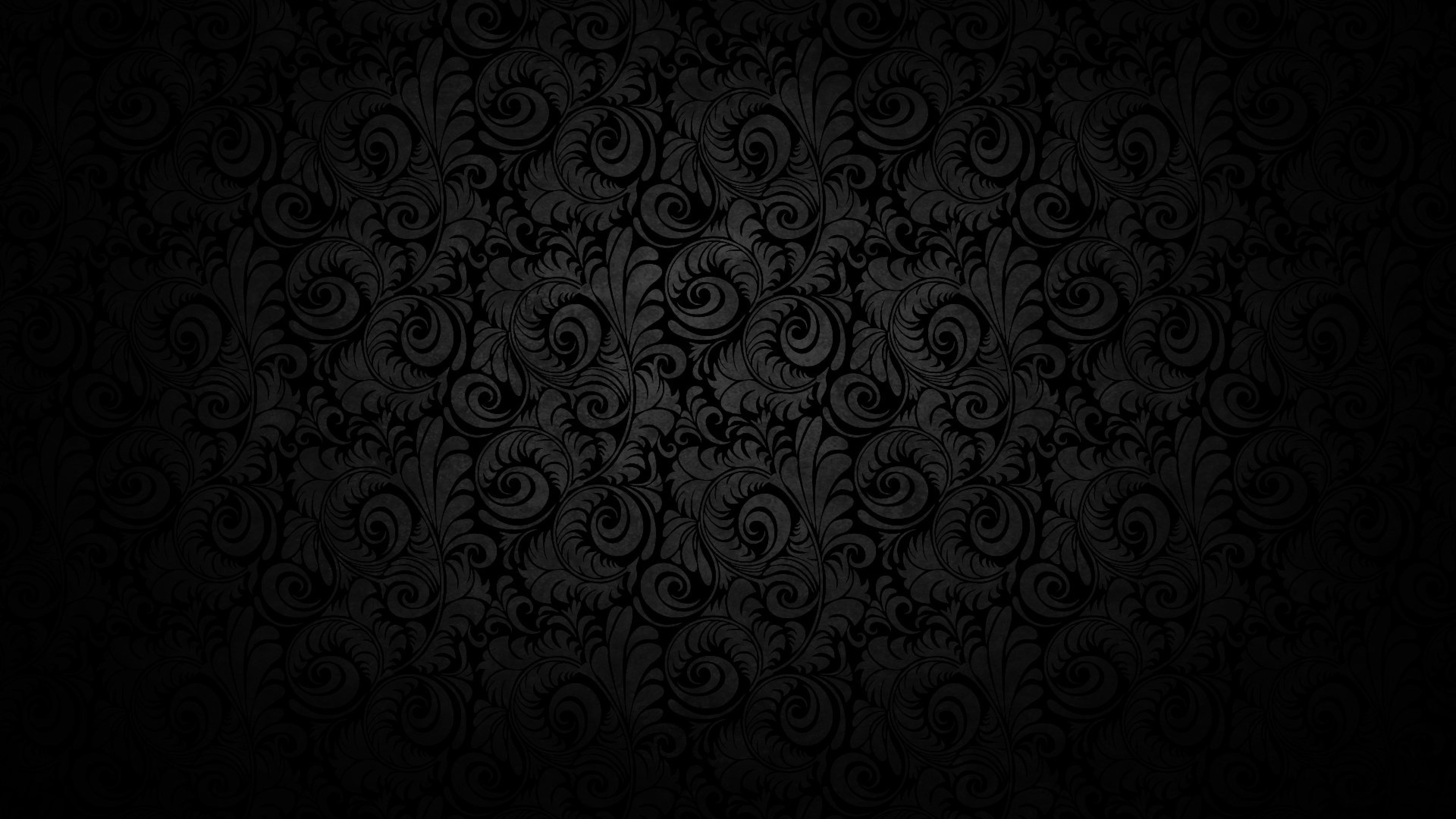 Black background, Pattern, Light, Texture Wallpaper, Background 4K