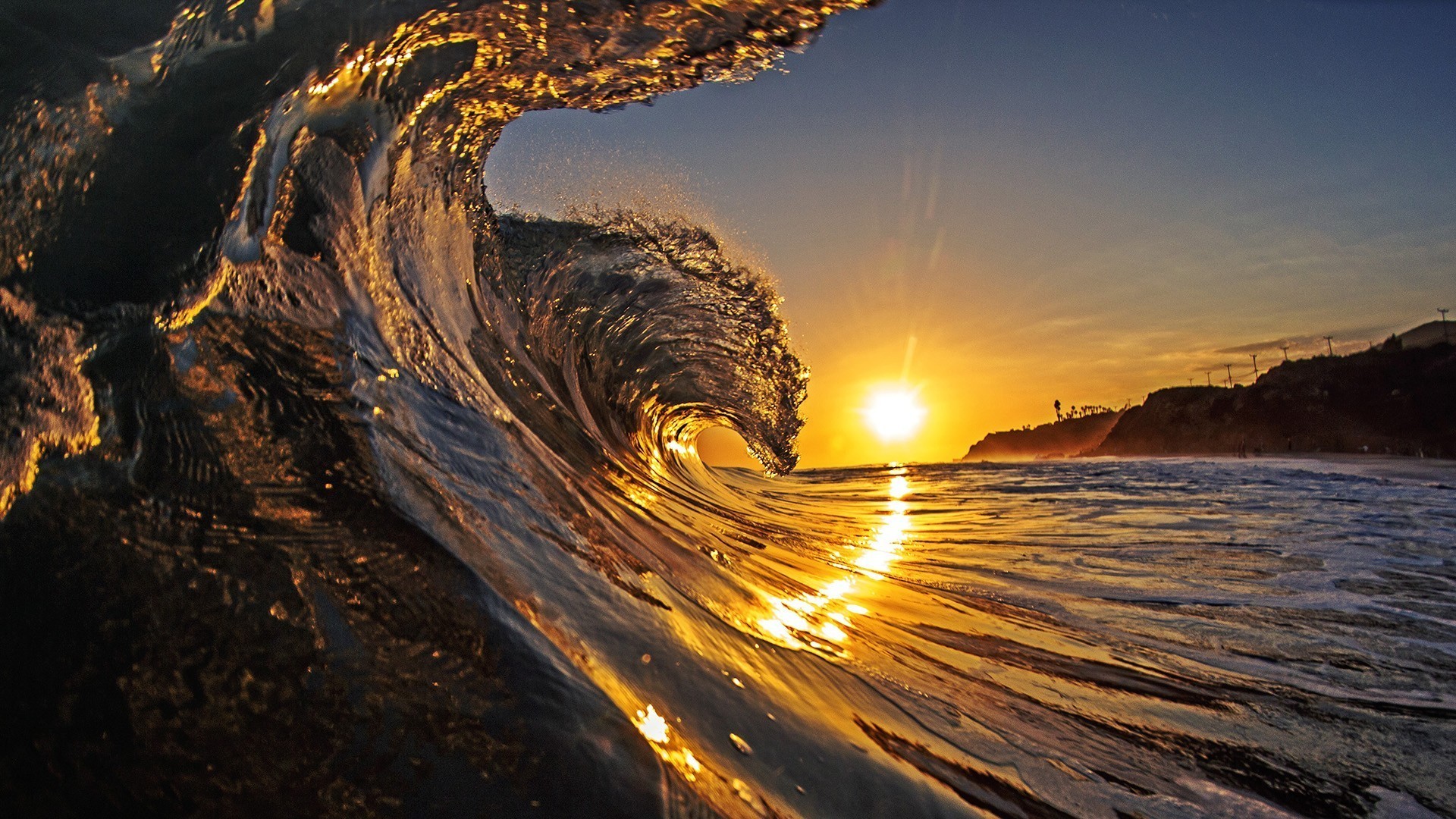 Hawaii beach surf