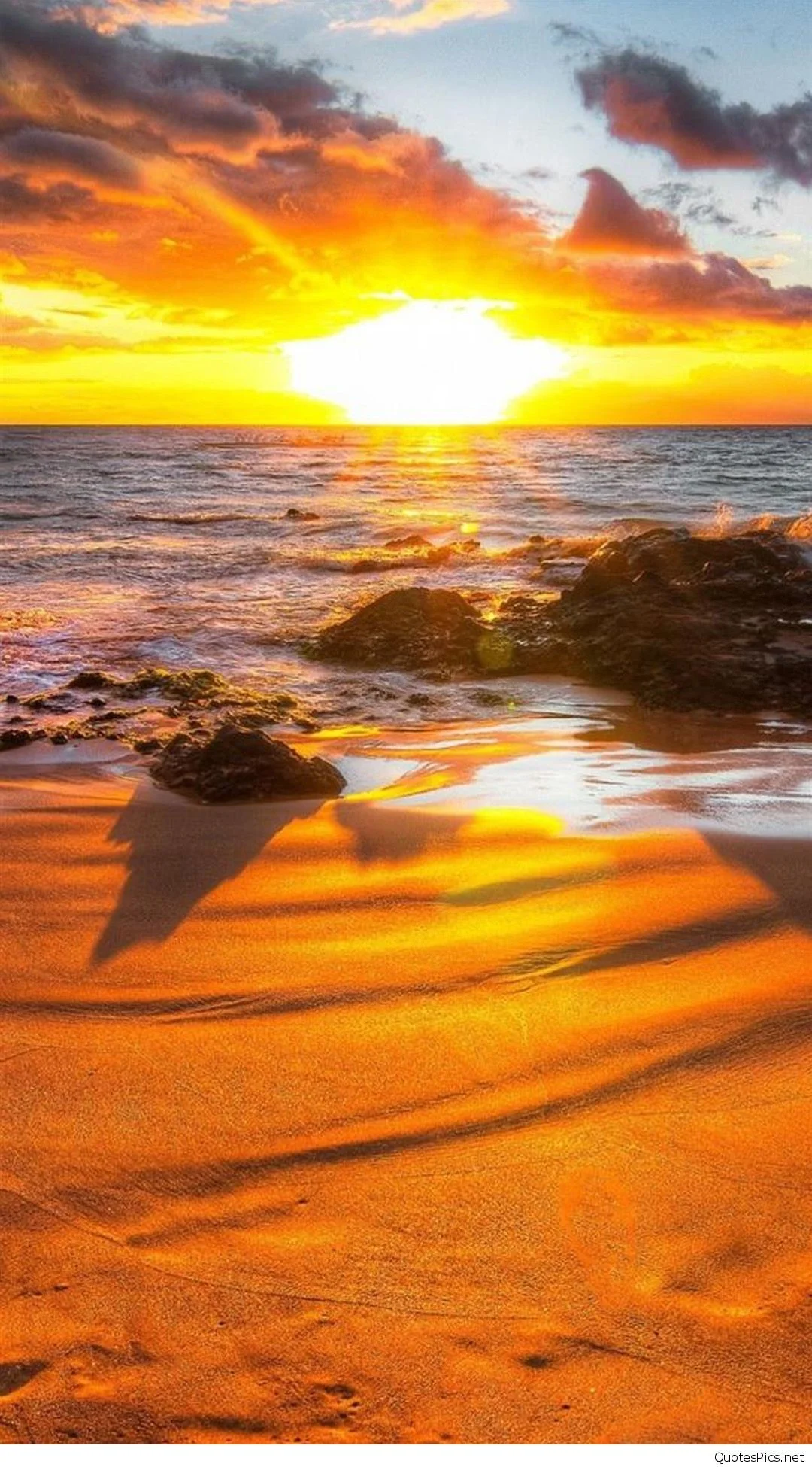Sunset HD Beach iPhone Wallpapers