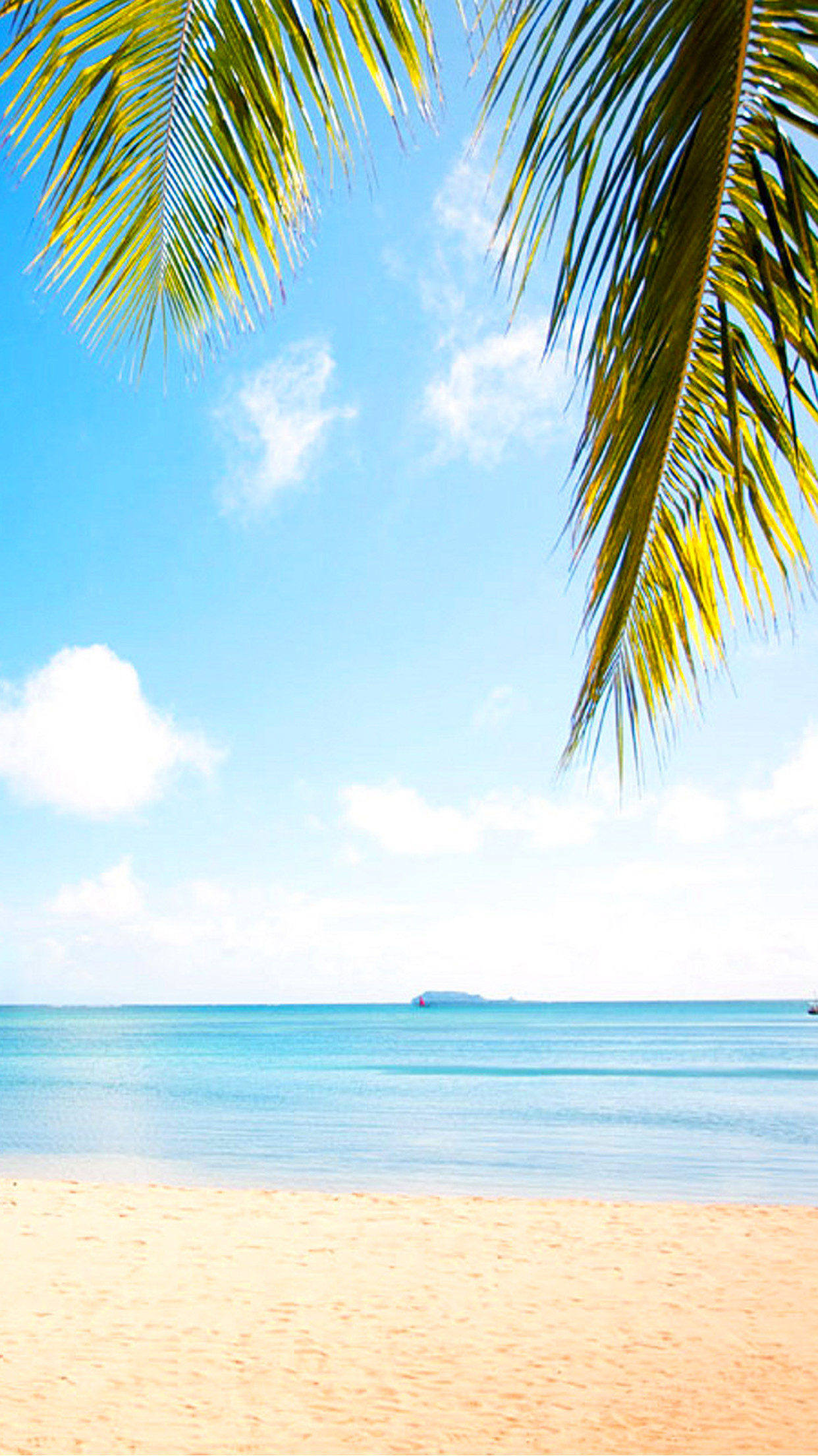 Wallpaper HD iPhone Mauritius beach paradise – Free Download