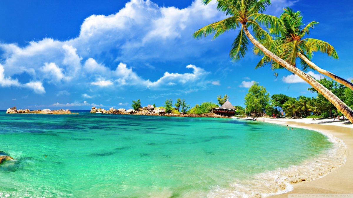 58+ Beach Wallpaper Widescreen High Resolution