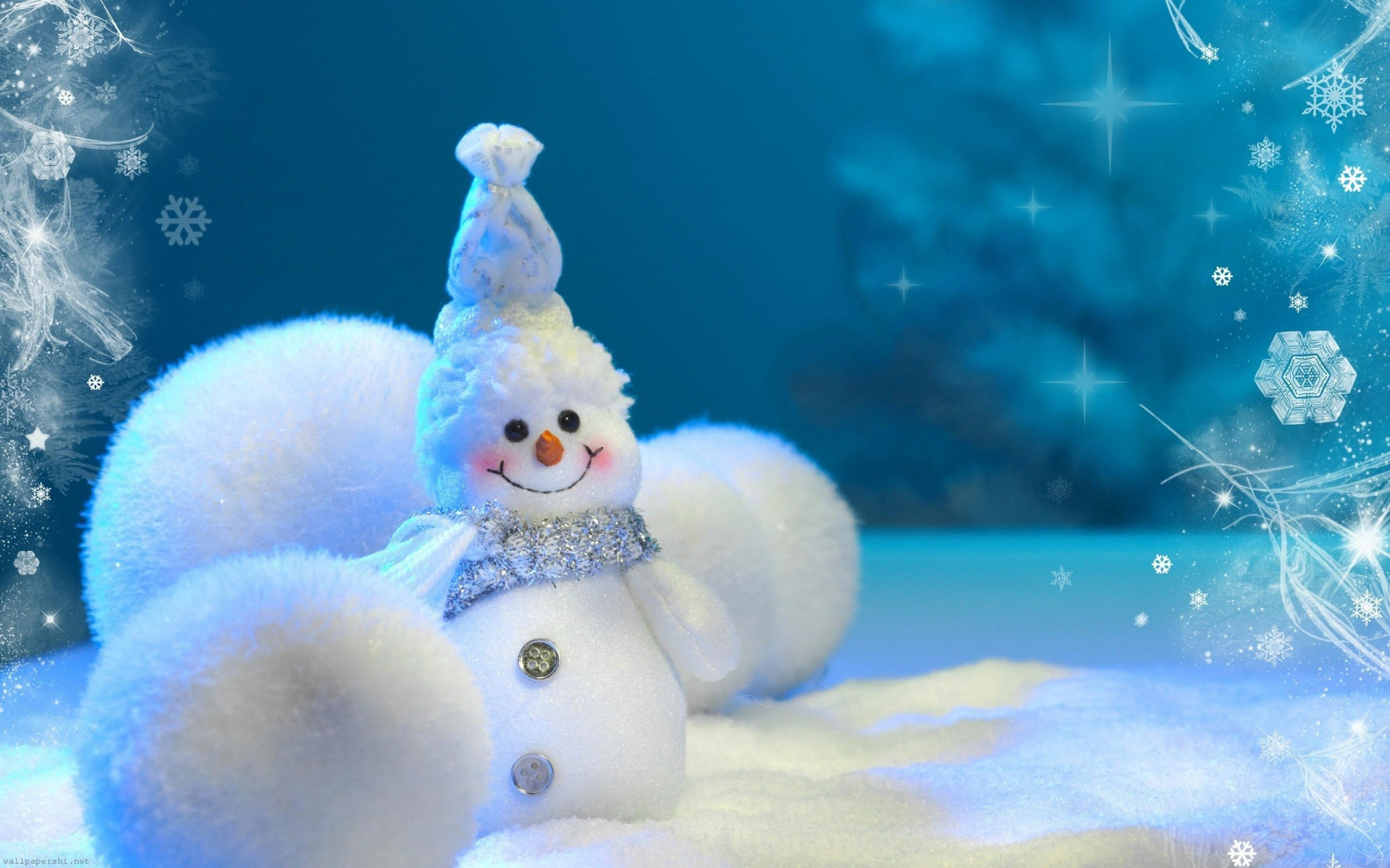 Download Cute Snowman Wallpapers – Merry Christmas. Wallpaper HD FREE