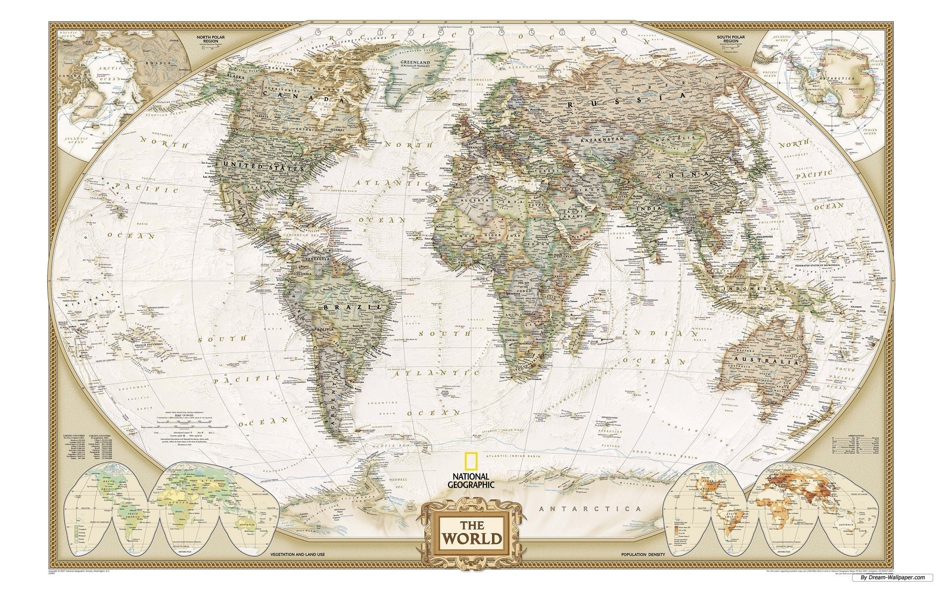 National Geographic World Map 574769