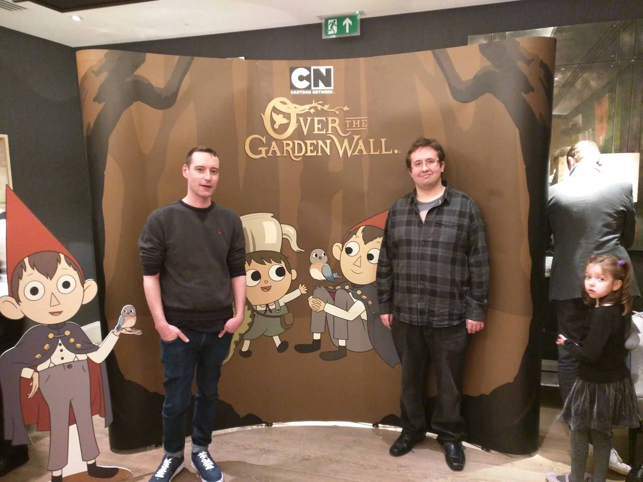 Over The Garden Wall. Im on the right